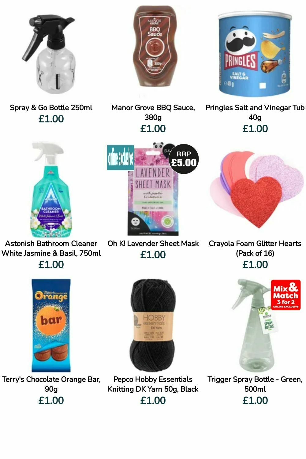 Poundland Offers from 9 July