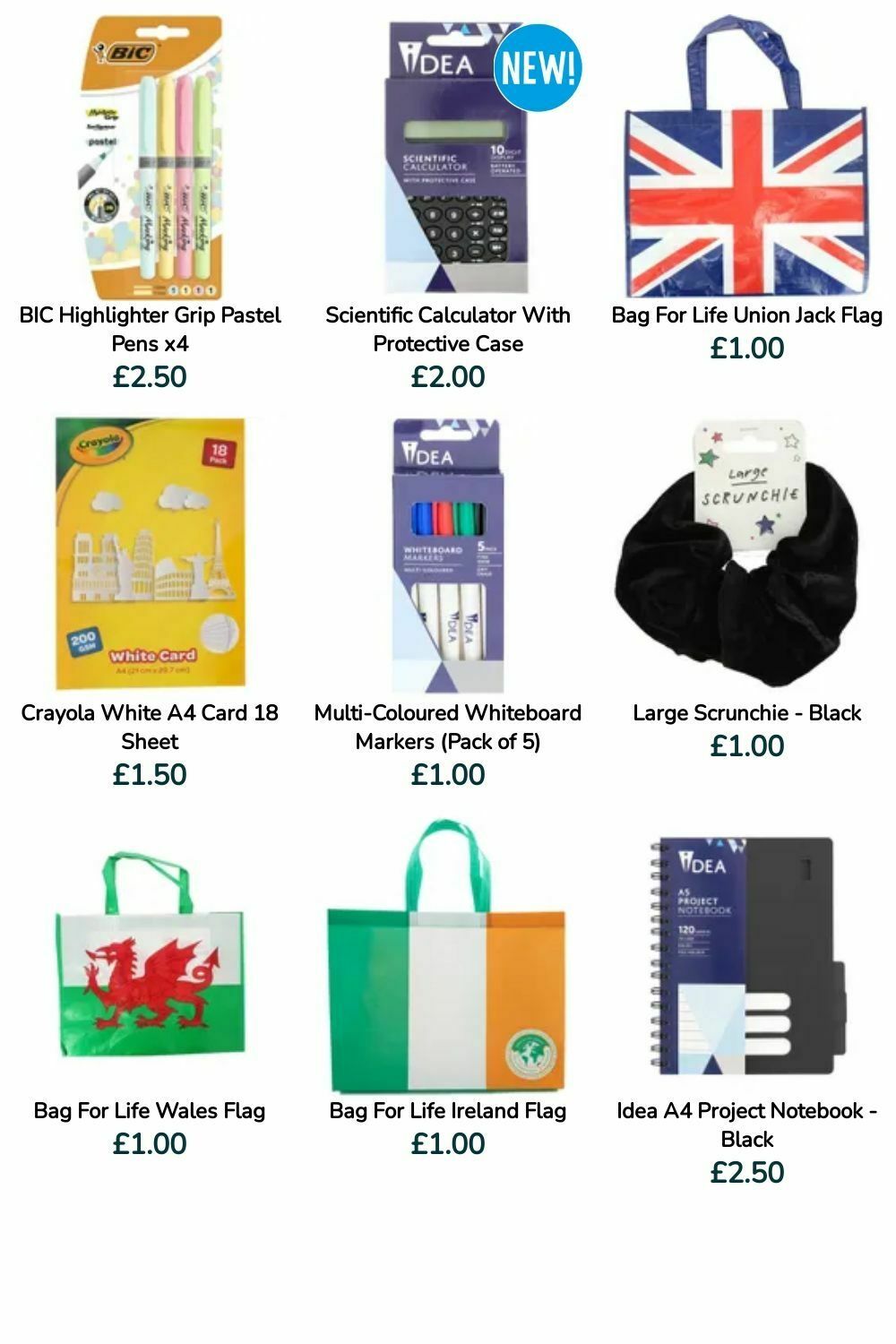 Poundland Back to School Offers from 30 July