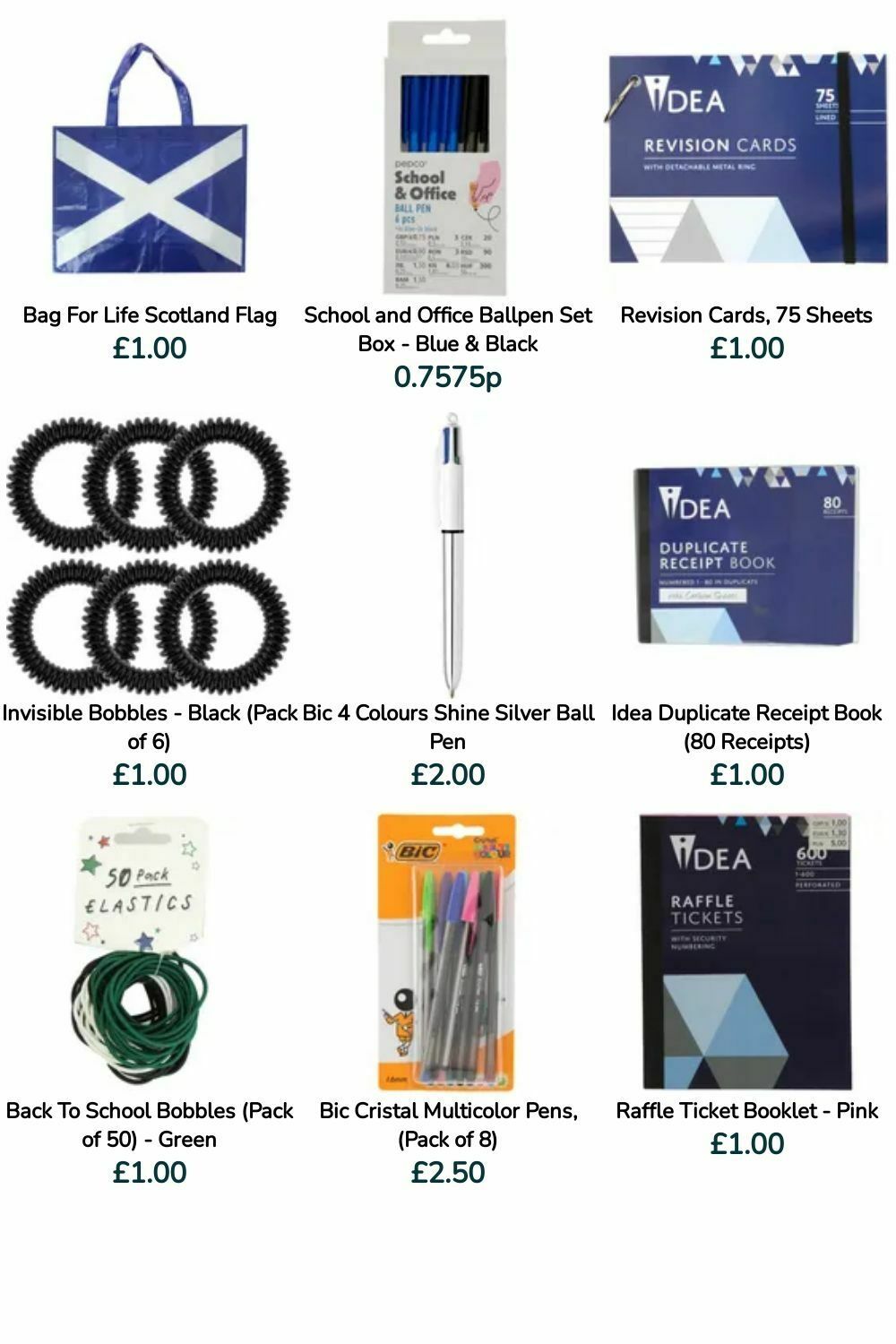 Poundland Back to School Offers from 30 July