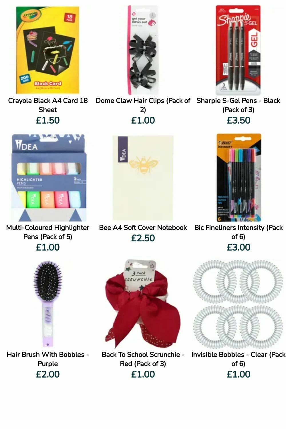 Poundland Back to School Offers from 30 July