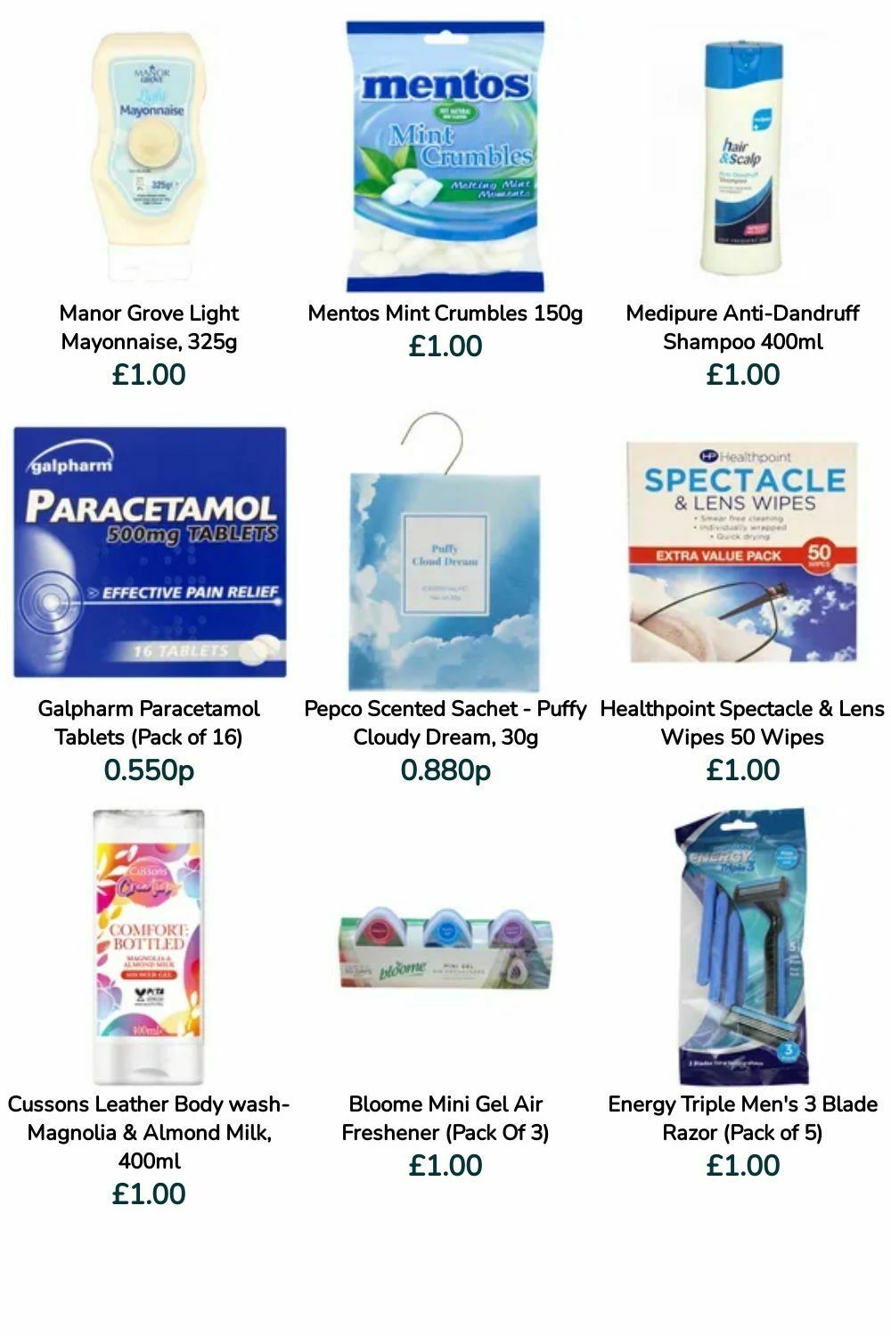 Poundland Offers from 7 August