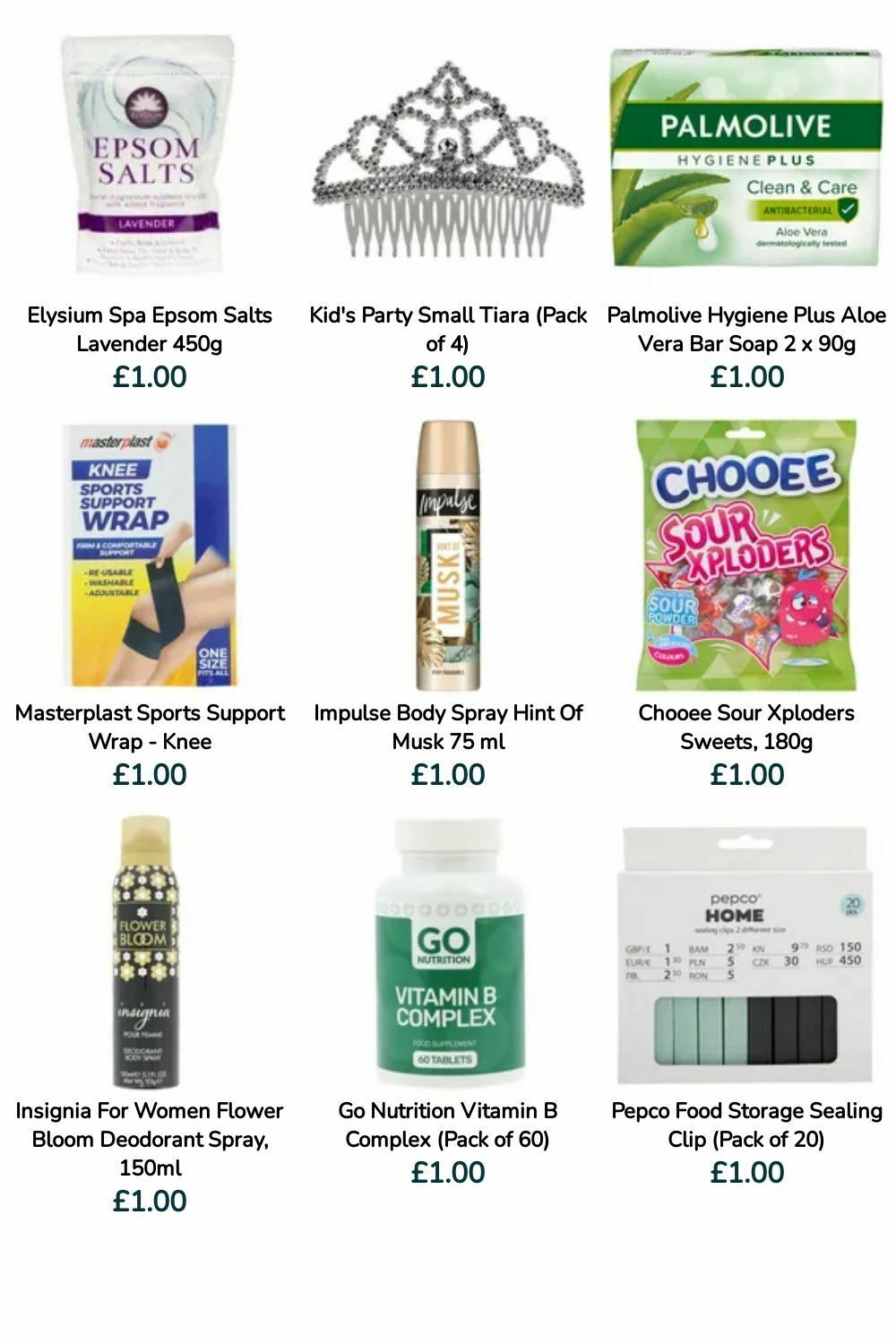 Poundland Offers from 7 August