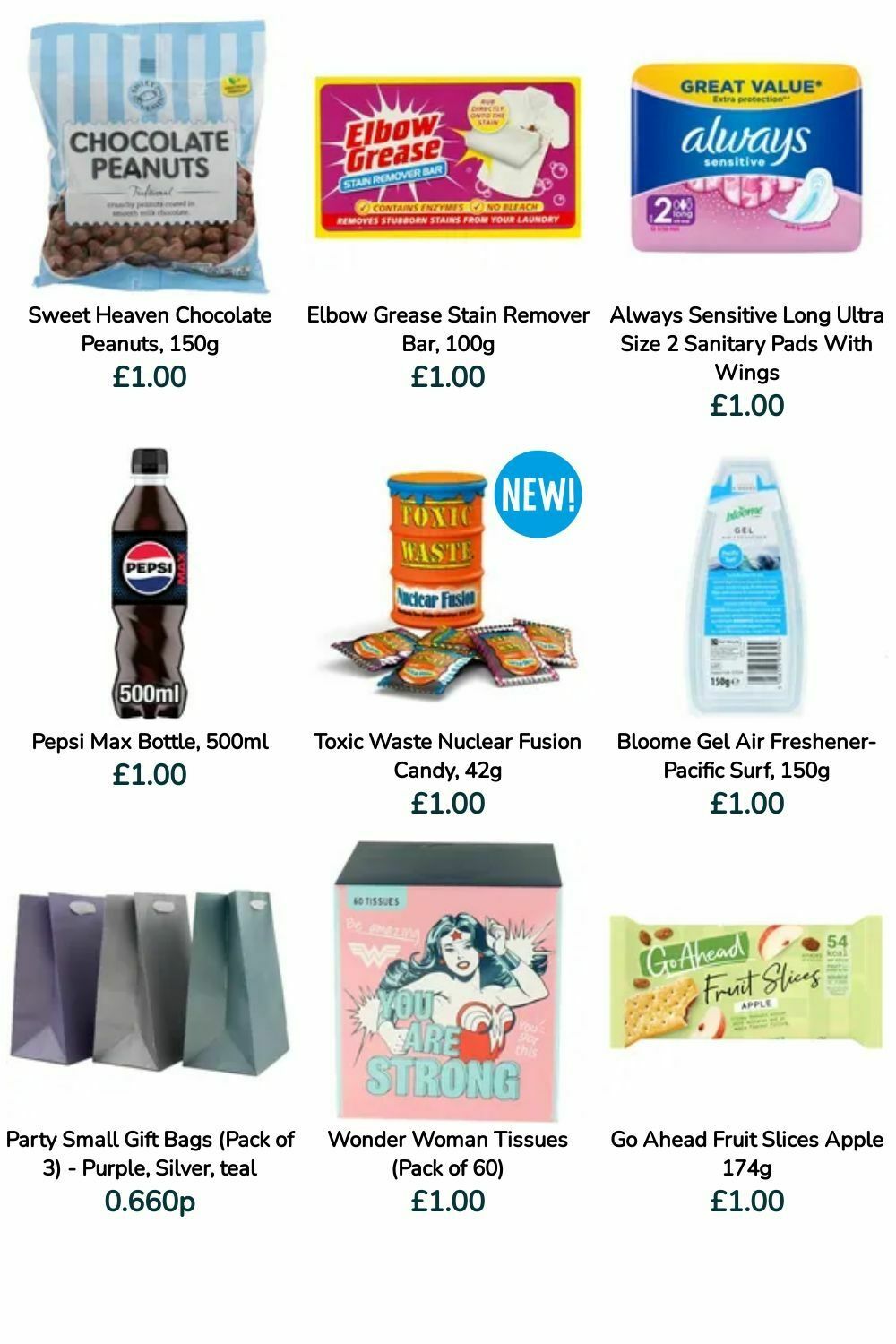 Poundland Offers from 7 August