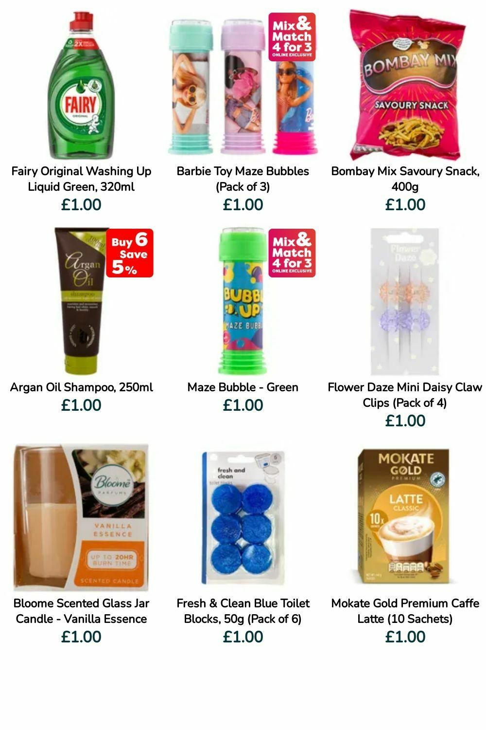 Poundland Offers from 7 August