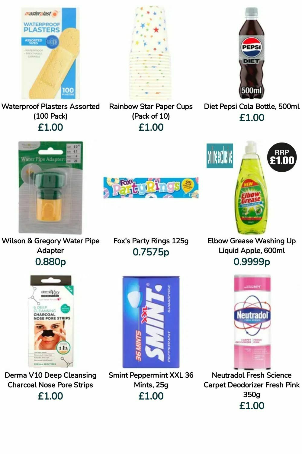 Poundland Offers from 7 August