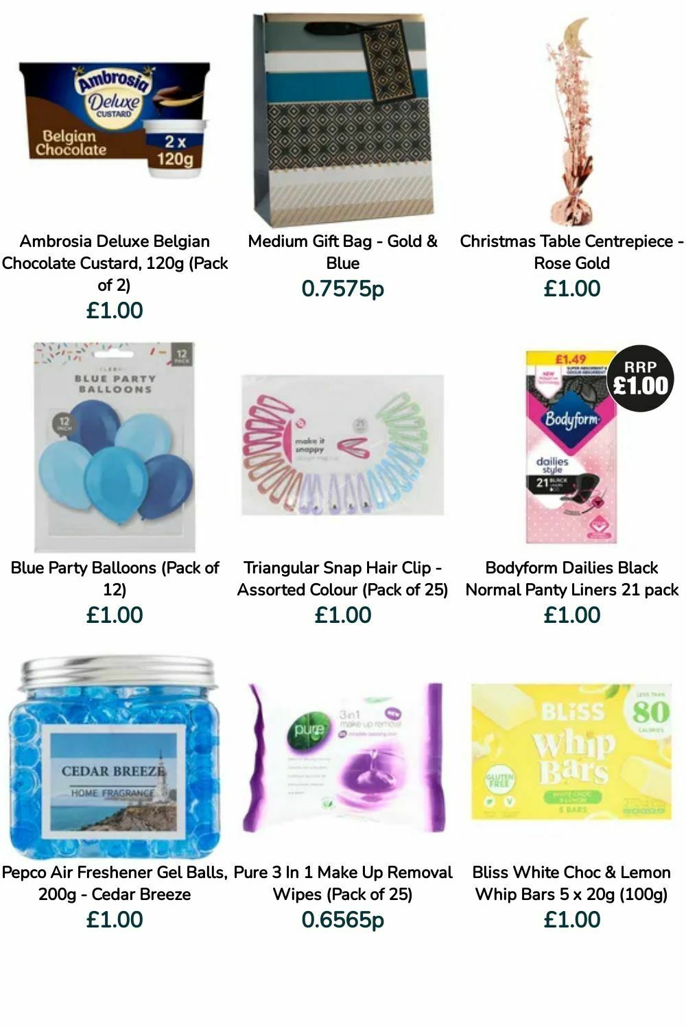 Poundland Offers from 7 August