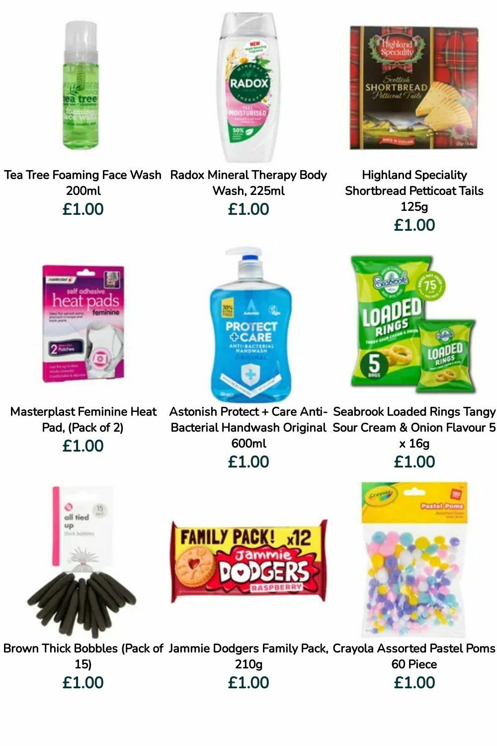 Poundland Offers from 7 August