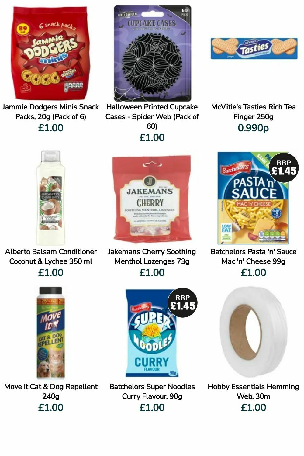 Poundland Offers from 7 August