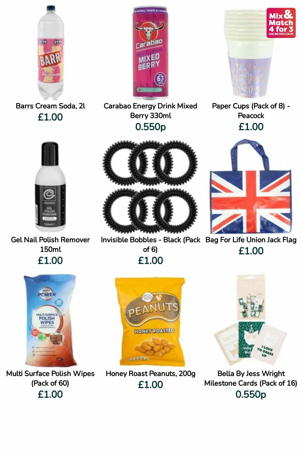 Poundland Offers from 7 August