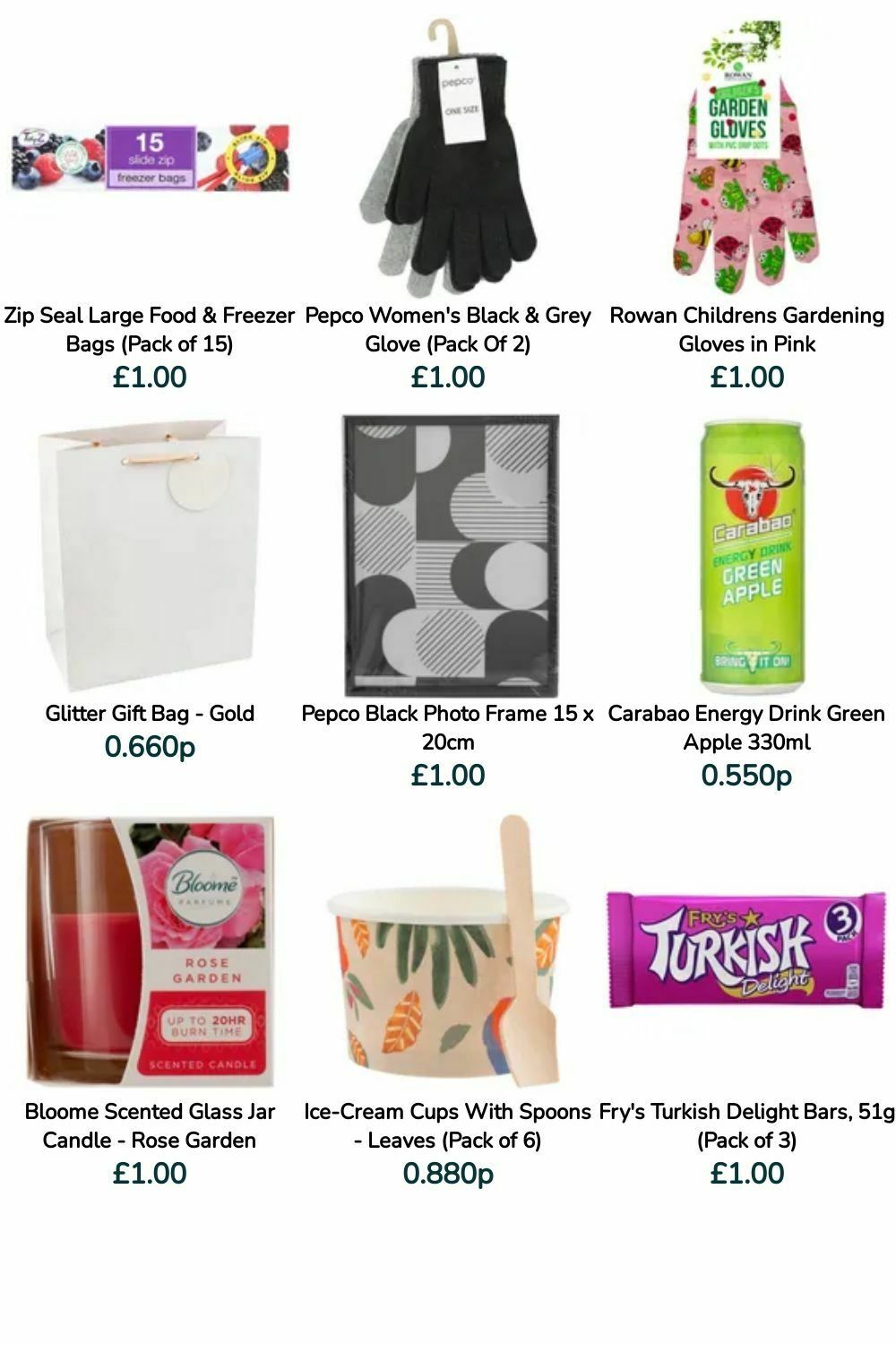 Poundland Offers from 7 August