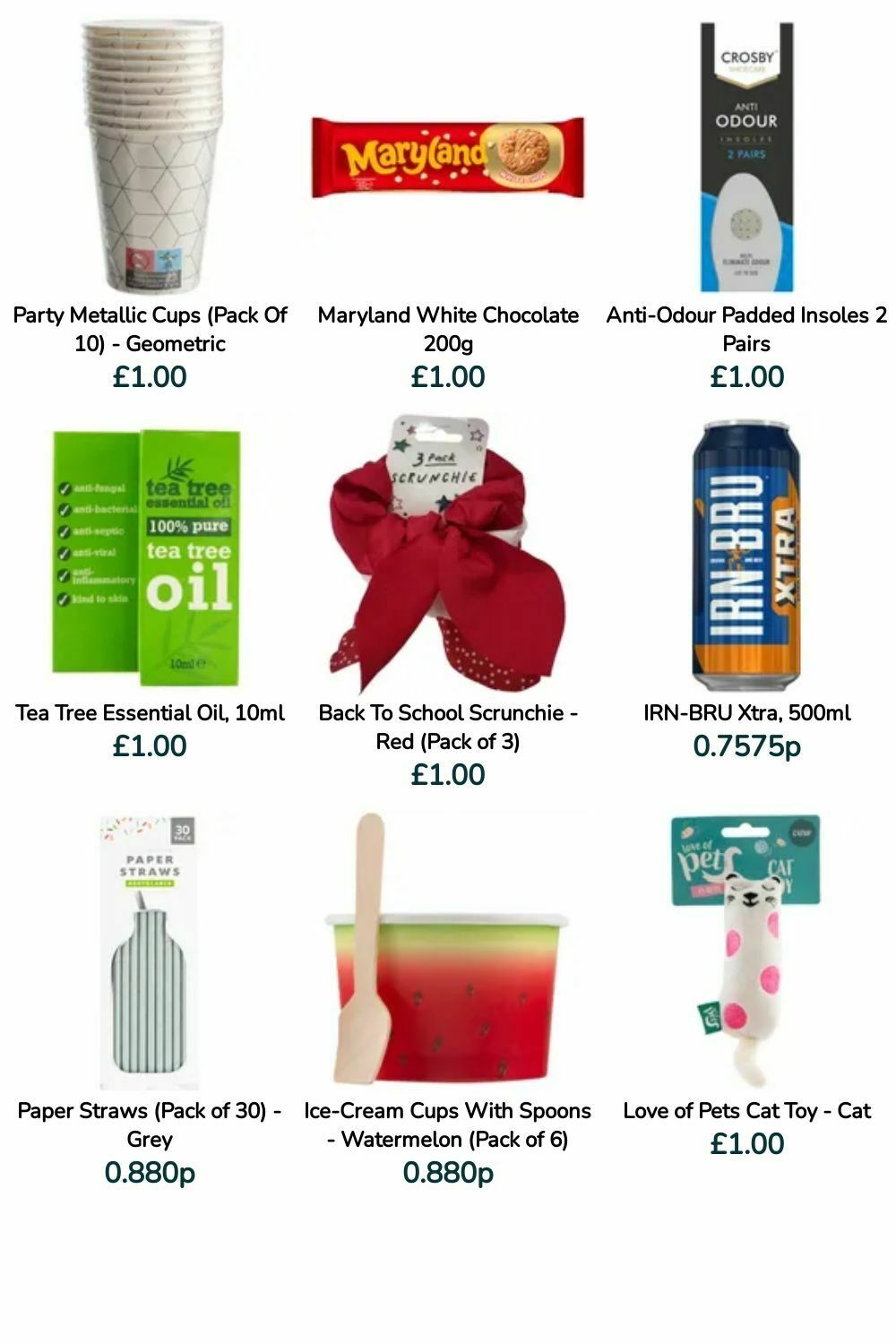 Poundland Offers from 7 August