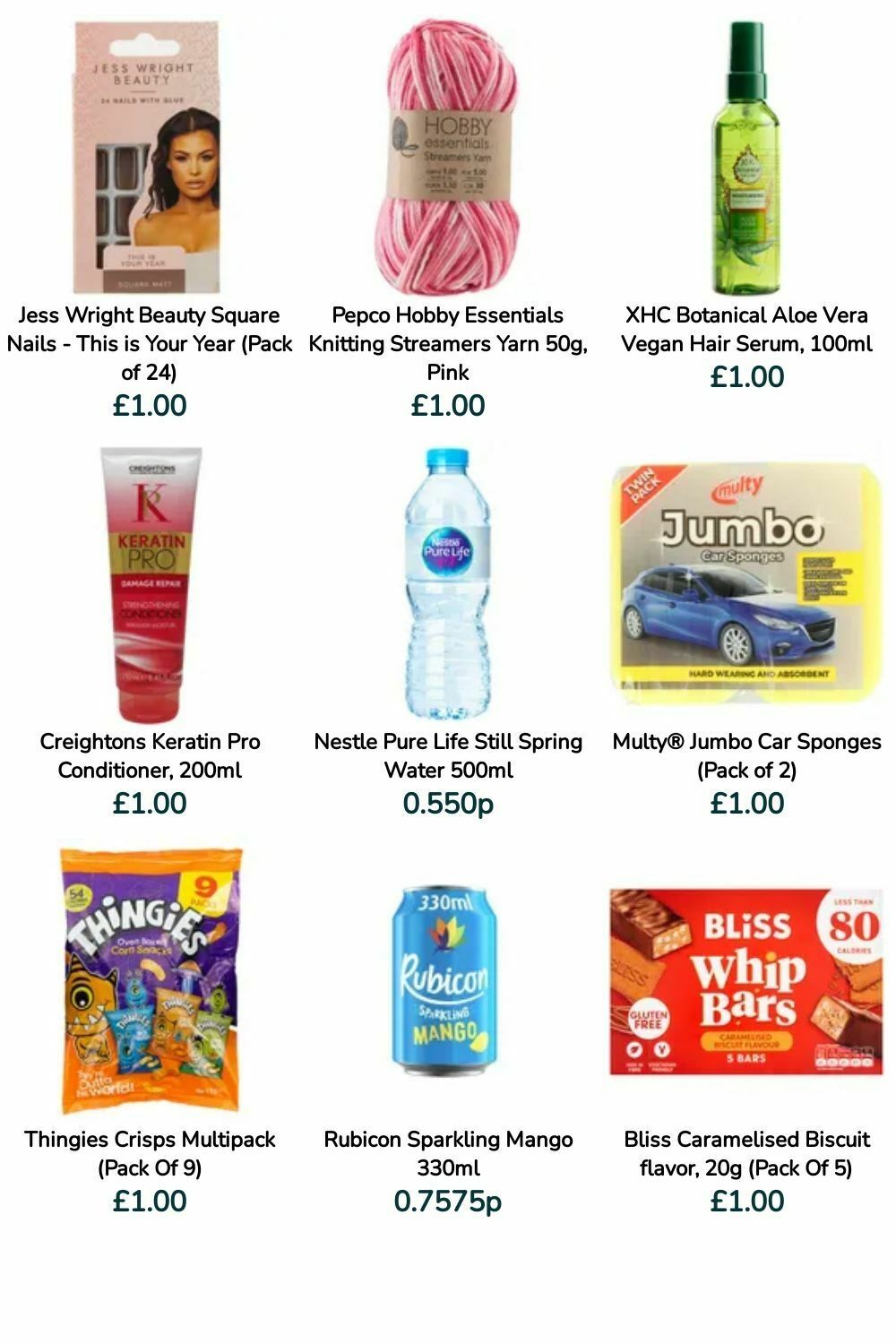 Poundland Offers from 7 August