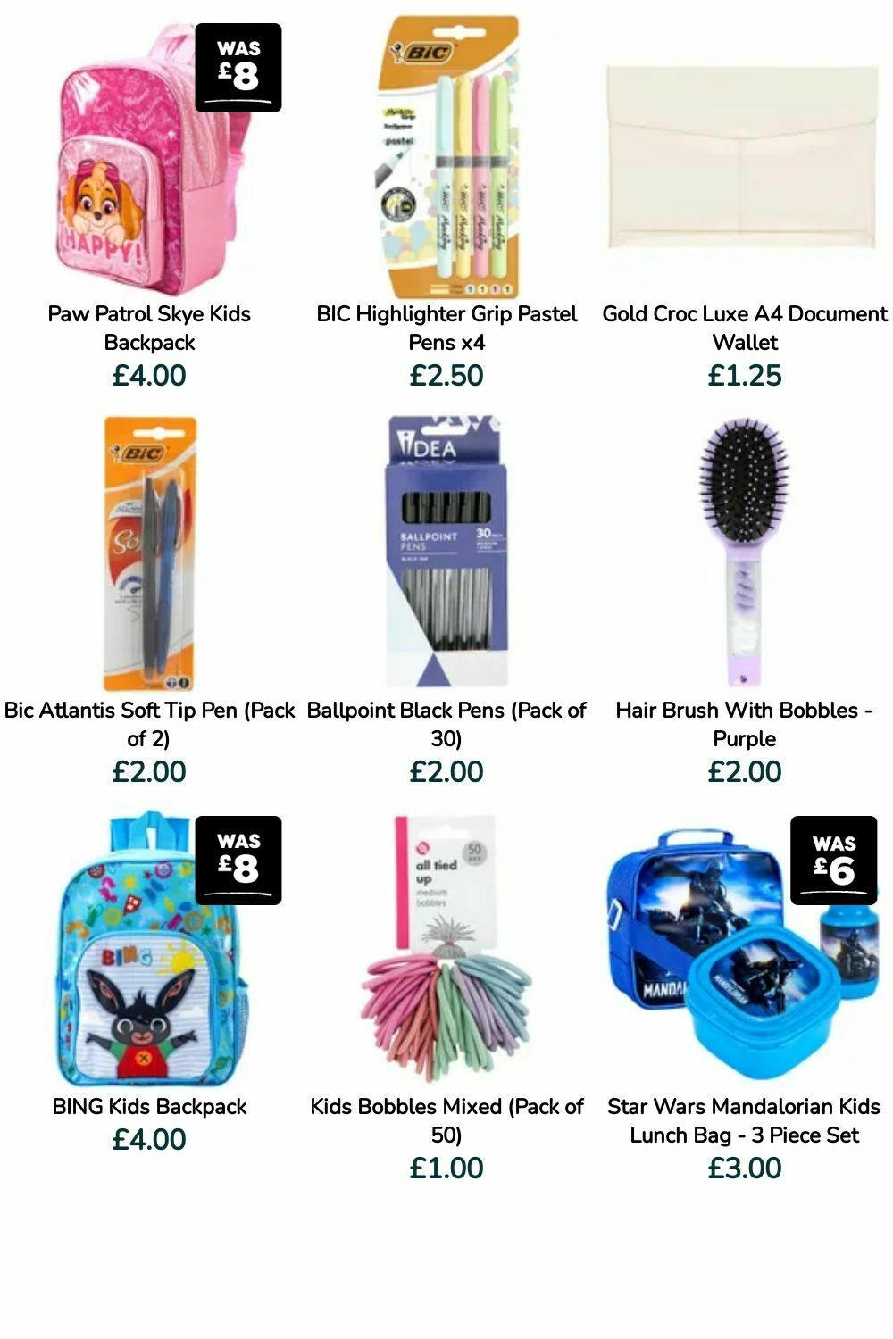 Poundland Offers from 27 August