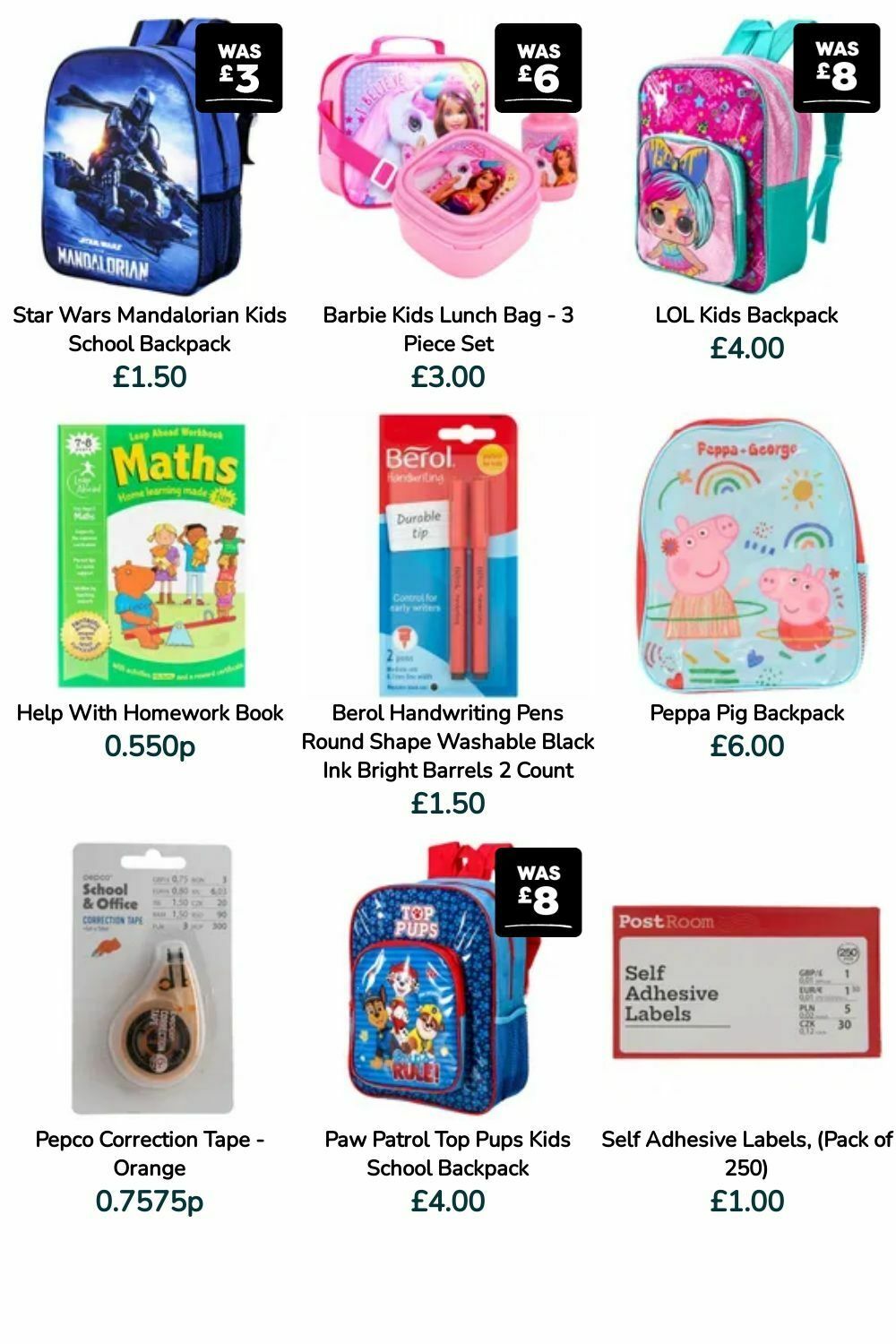 Poundland Offers from 27 August