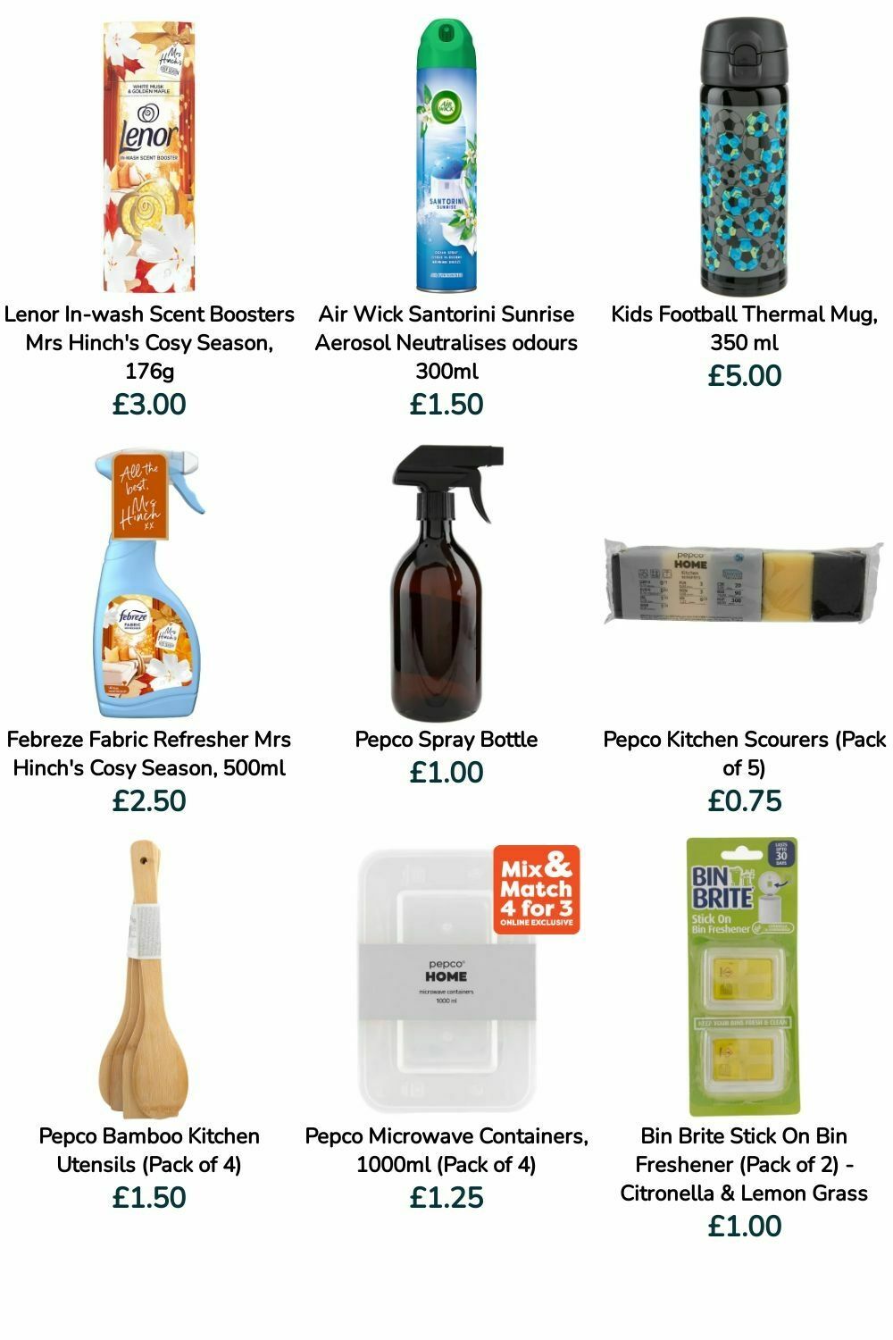 Poundland Offers from 30 September