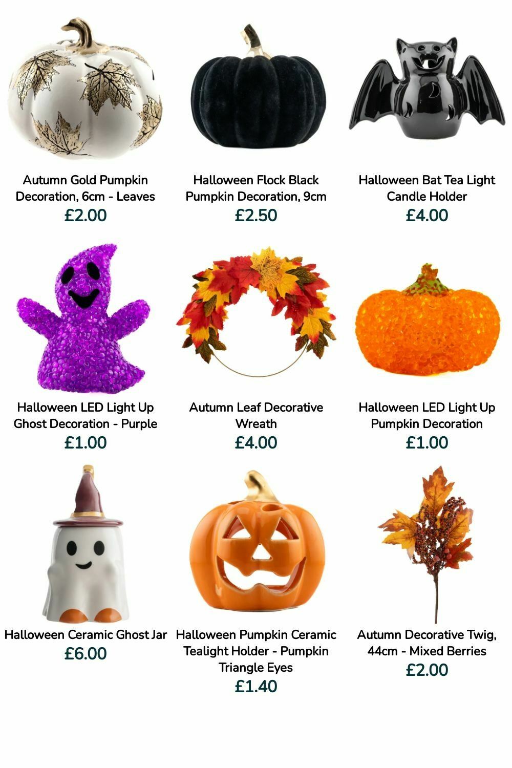 Poundland Halloween Offers from 12 October