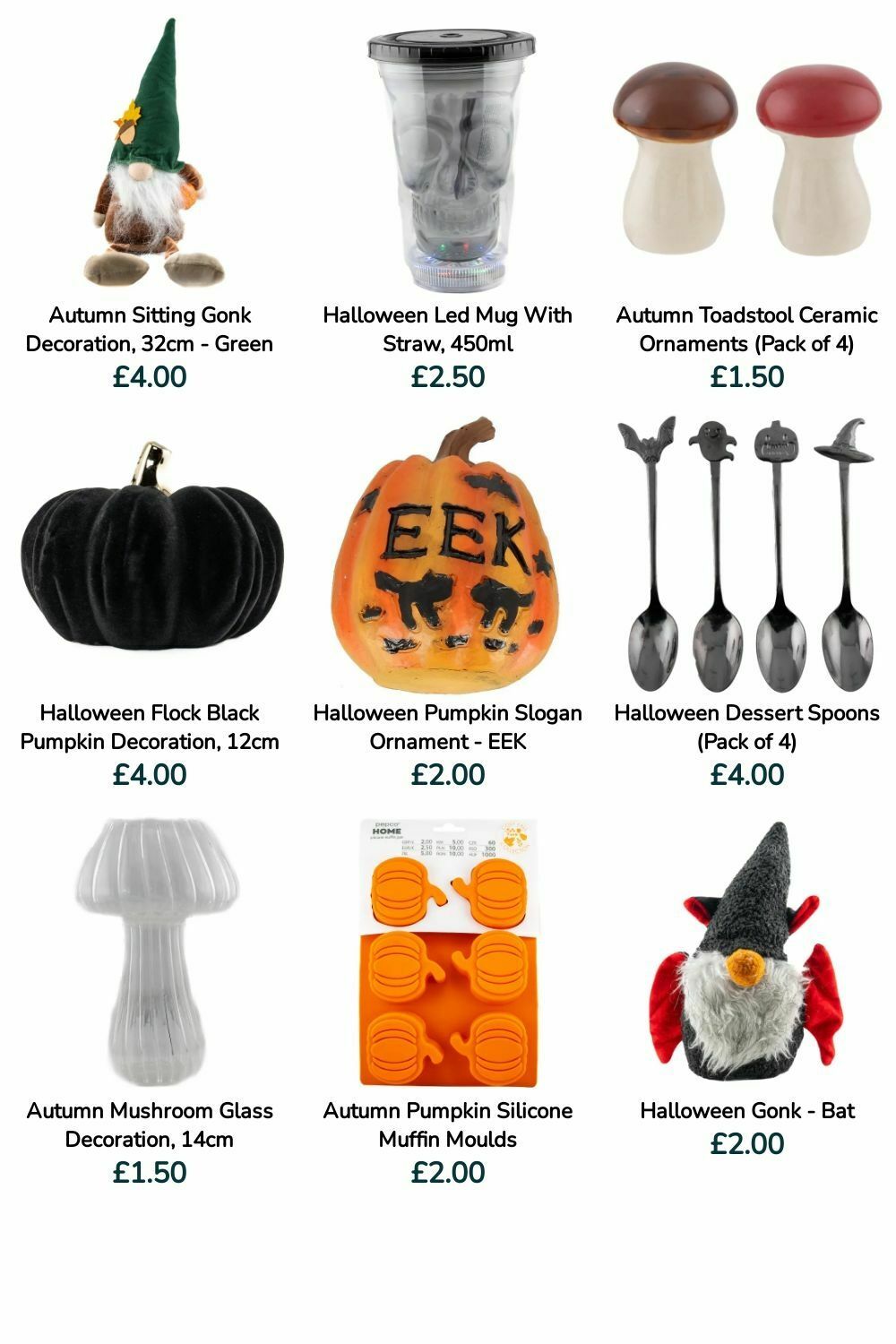 Poundland Halloween Offers from 12 October