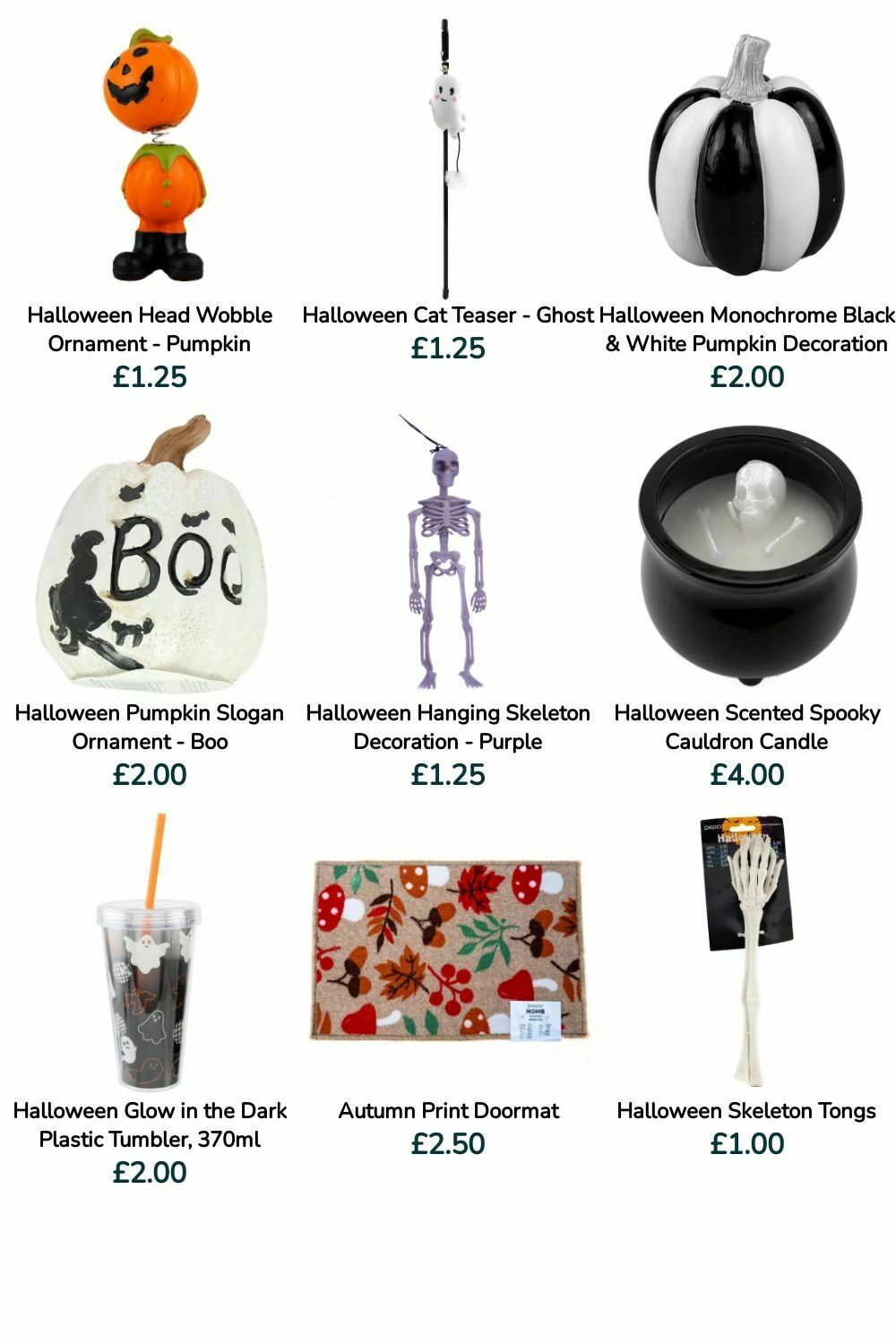 Poundland Halloween Offers from 12 October