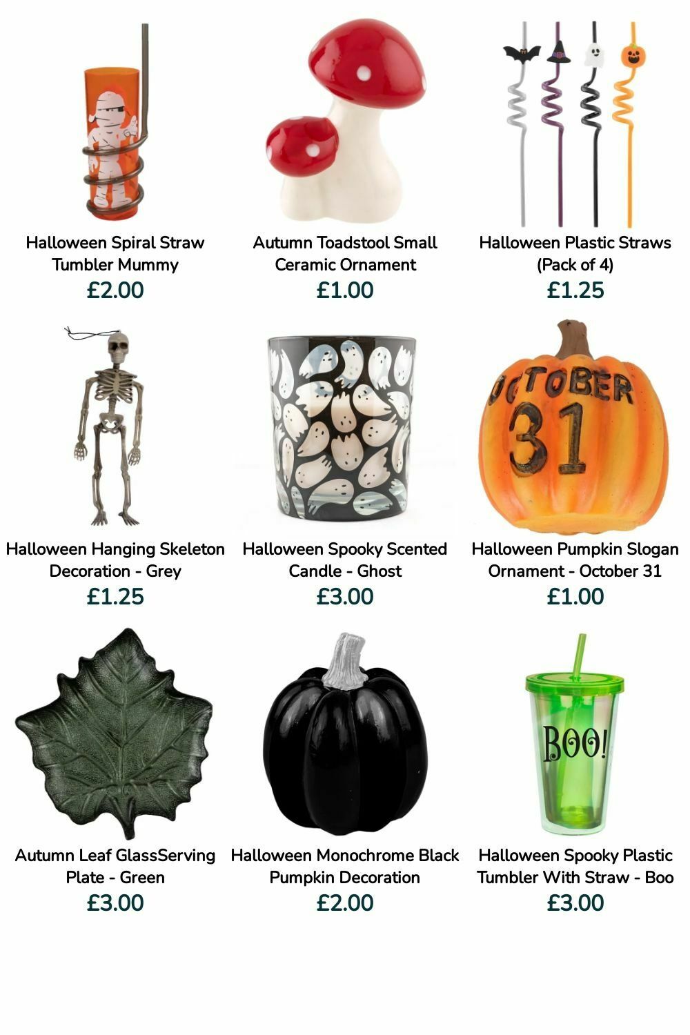 Poundland Halloween Offers from 12 October