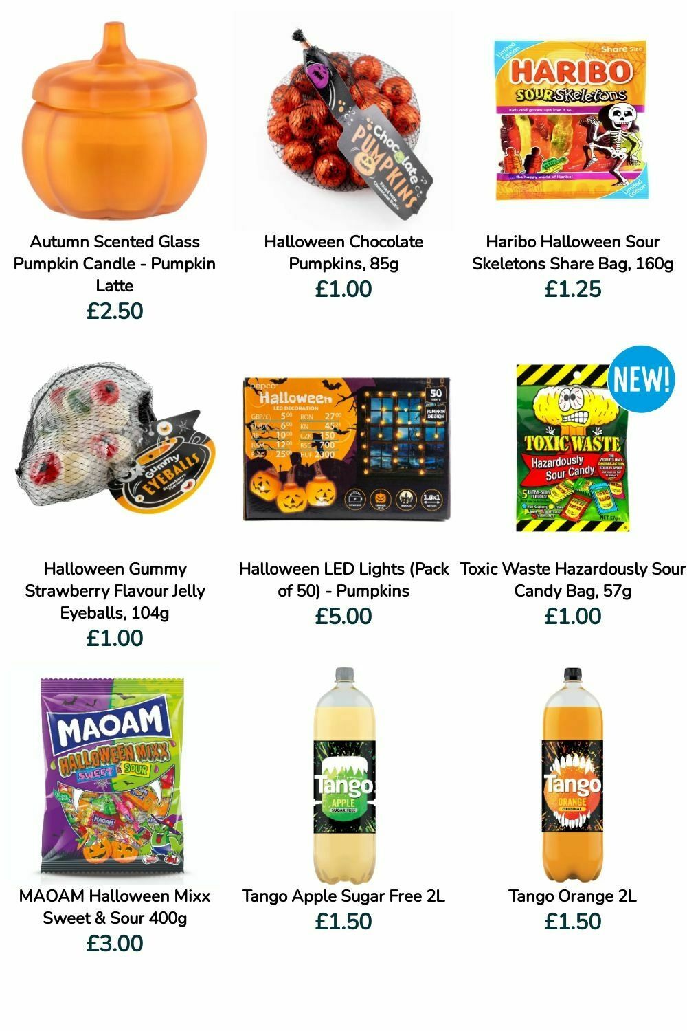 Poundland Halloween Offers from 12 October