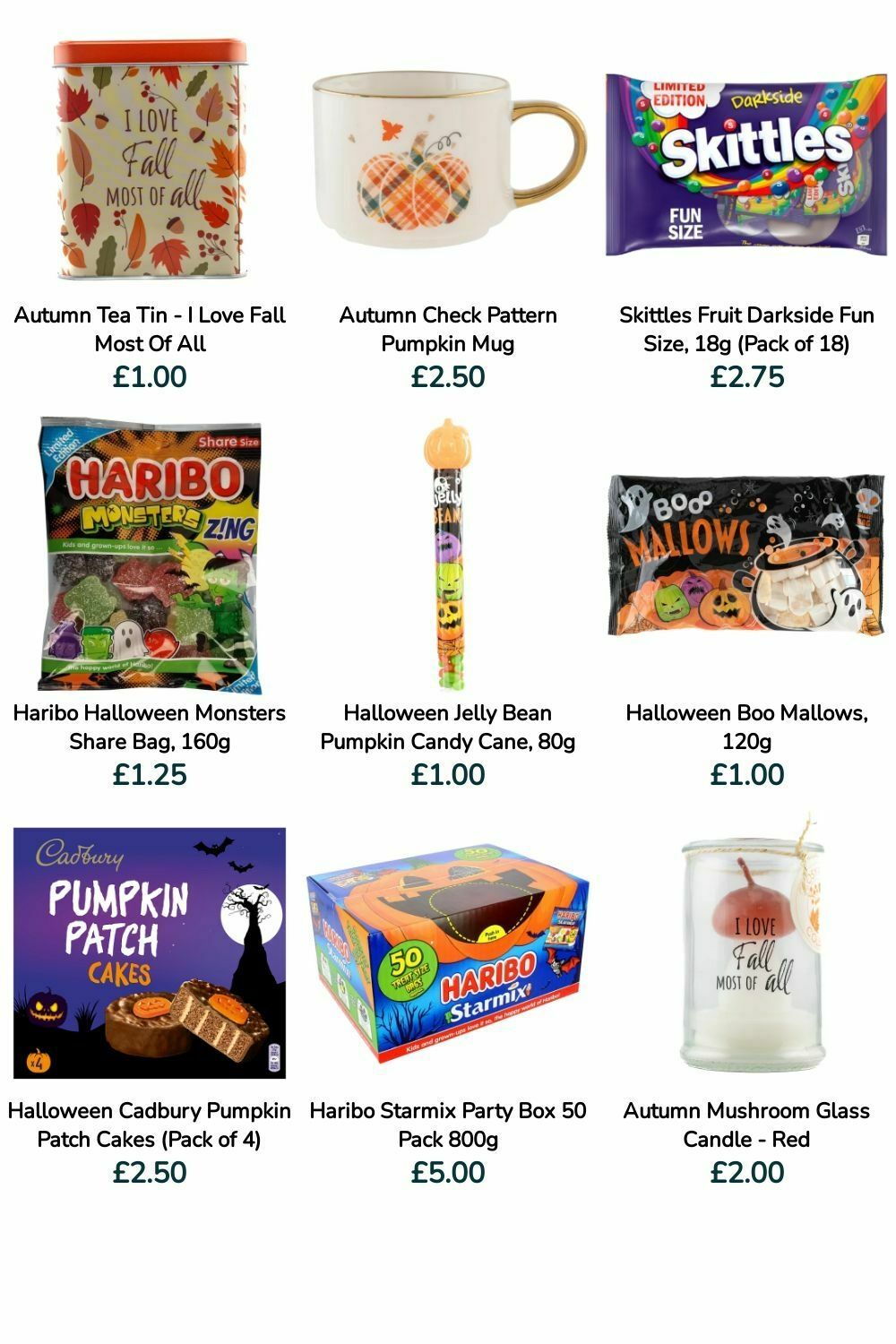 Poundland Halloween Offers from 12 October