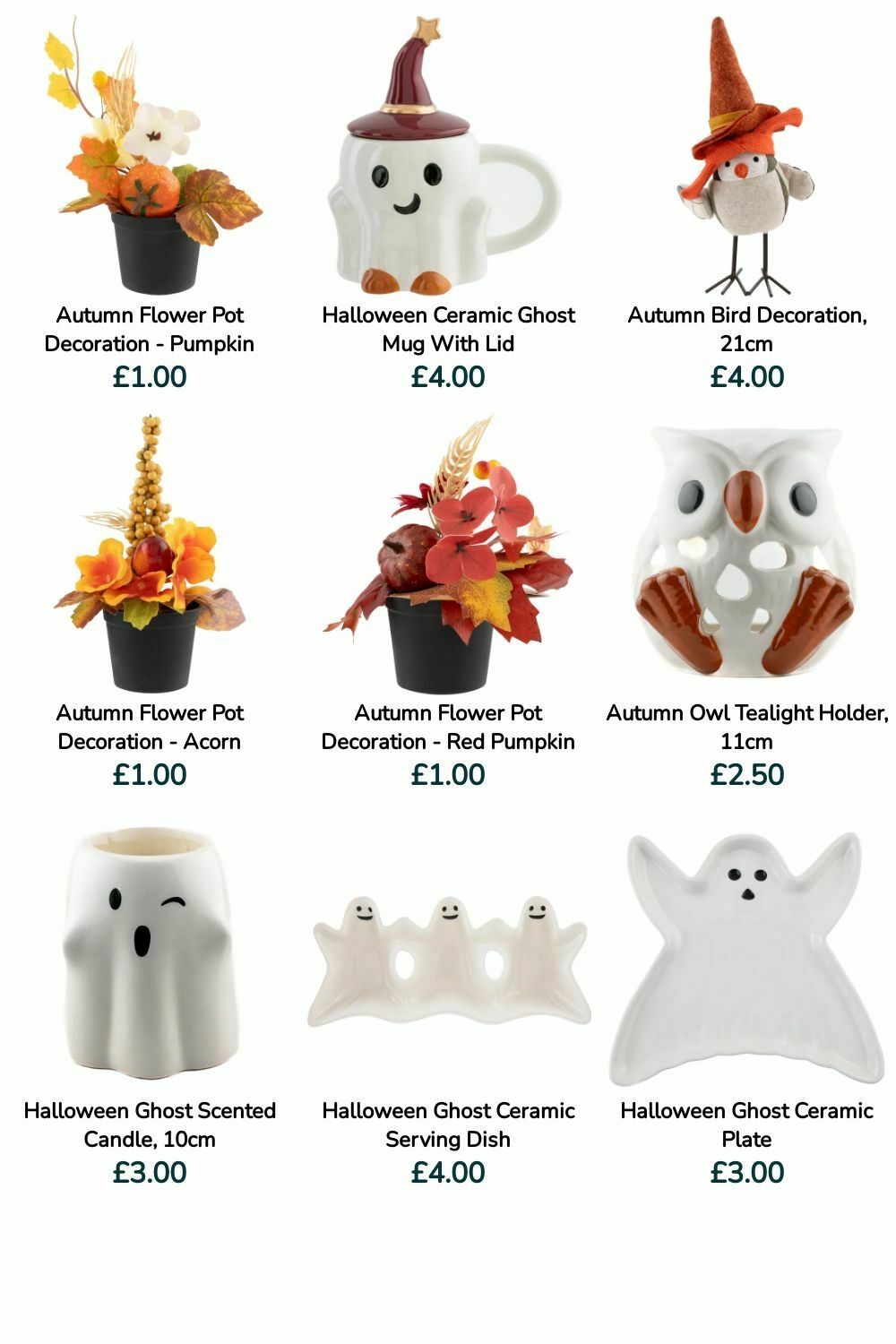 Poundland Halloween Offers from 12 October