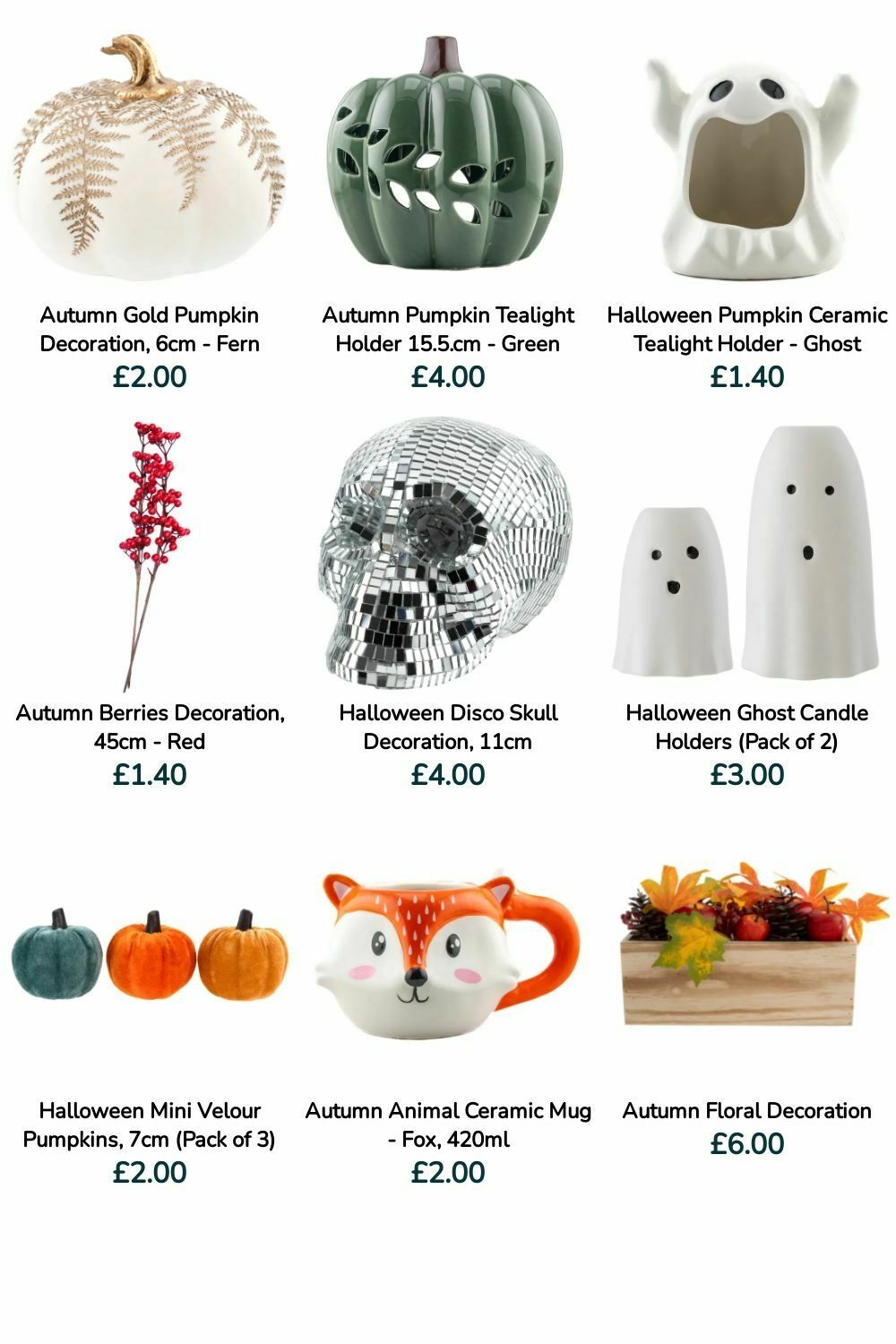 Poundland Halloween Offers from 12 October