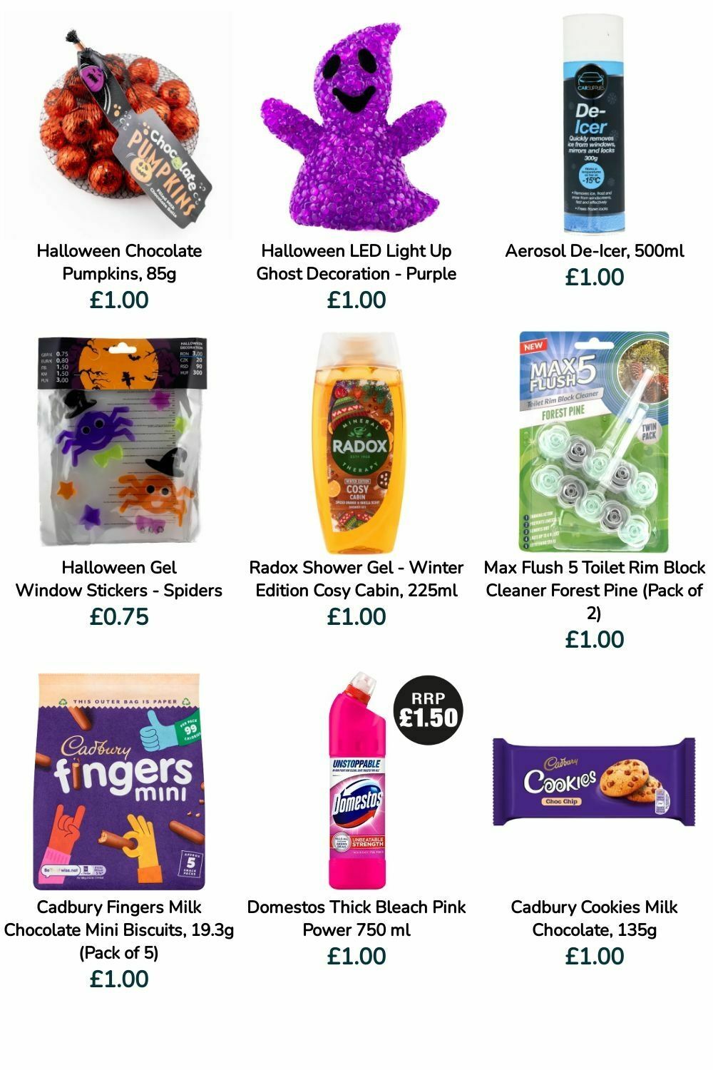 Poundland Offers from 16 October