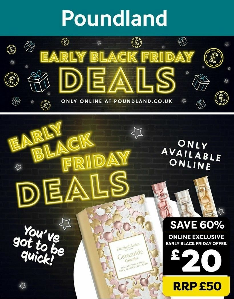 Poundland Offers from 5 November