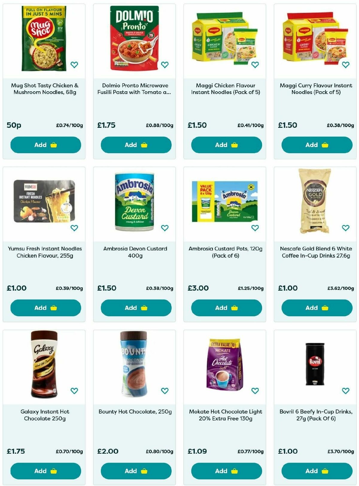 Poundland Winter Essentials Offers from 16 December