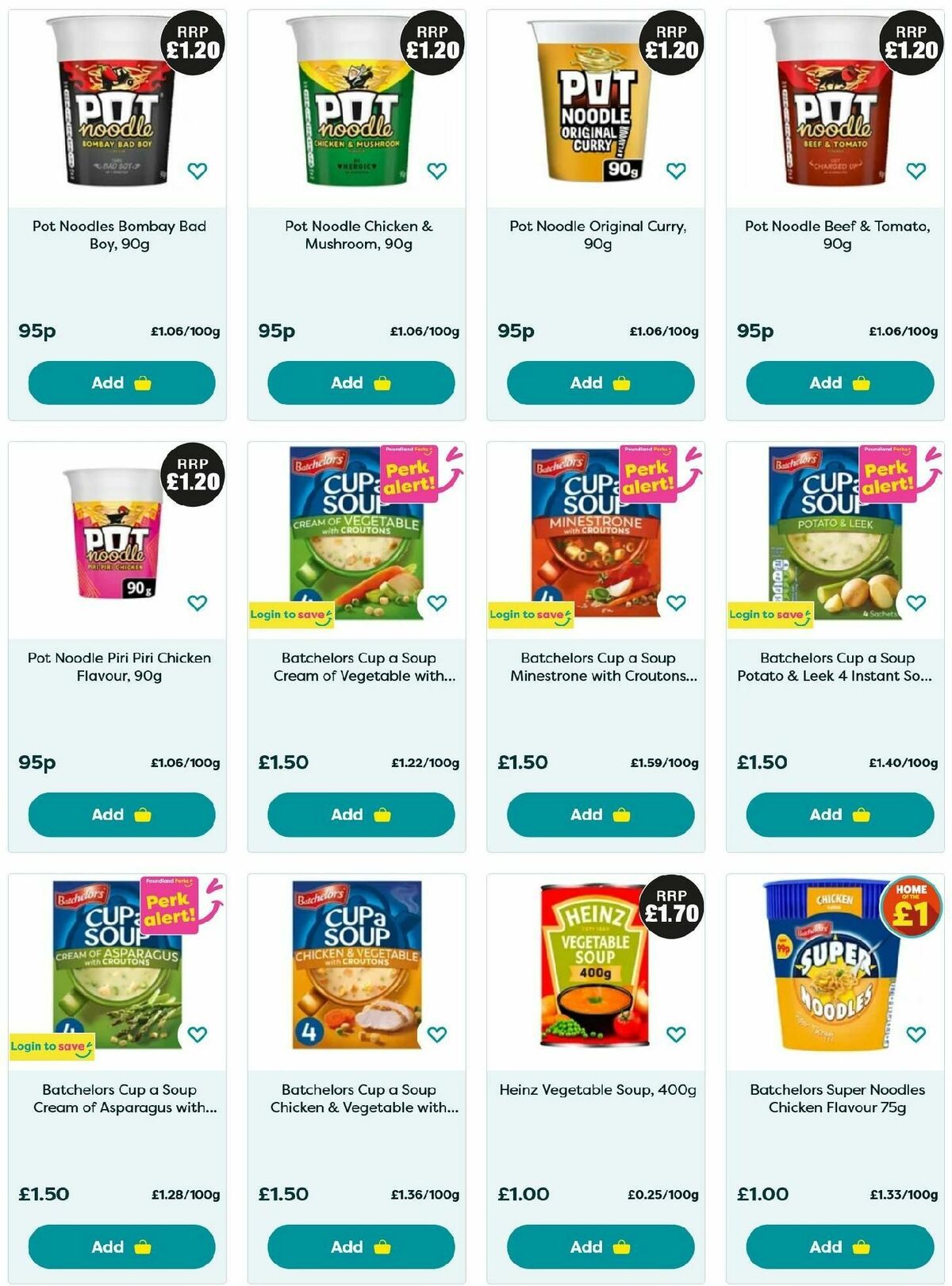 Poundland Winter Essentials Offers from 16 December