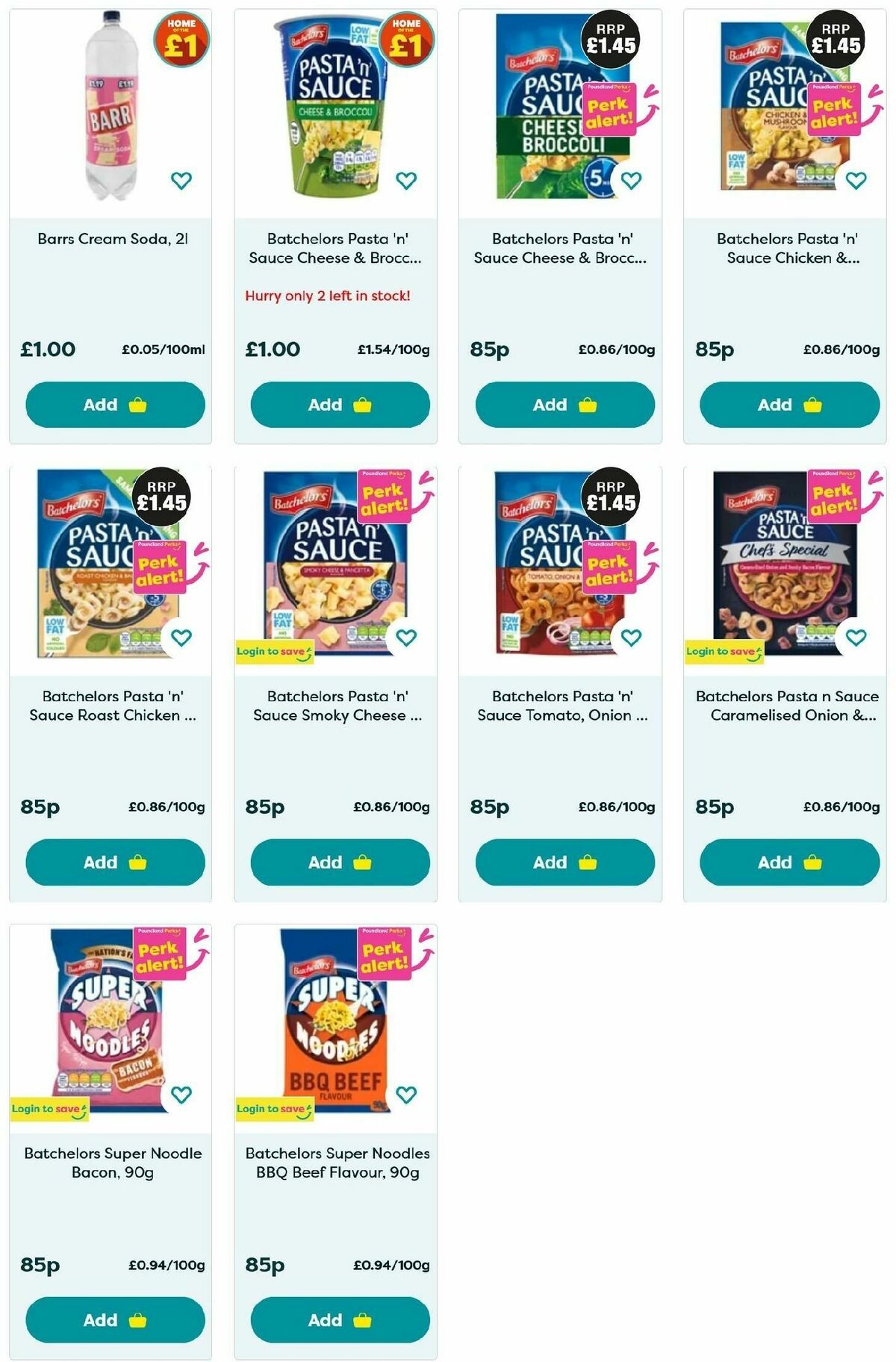 Poundland Offers from 6 January