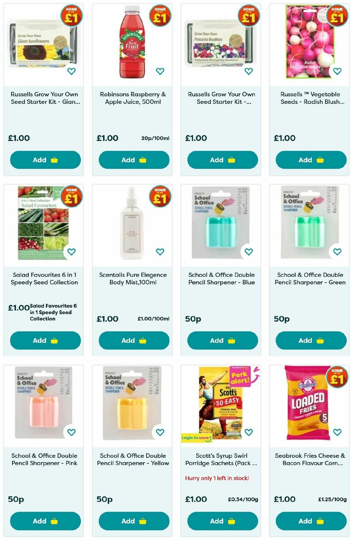 Poundland Offers from 6 January