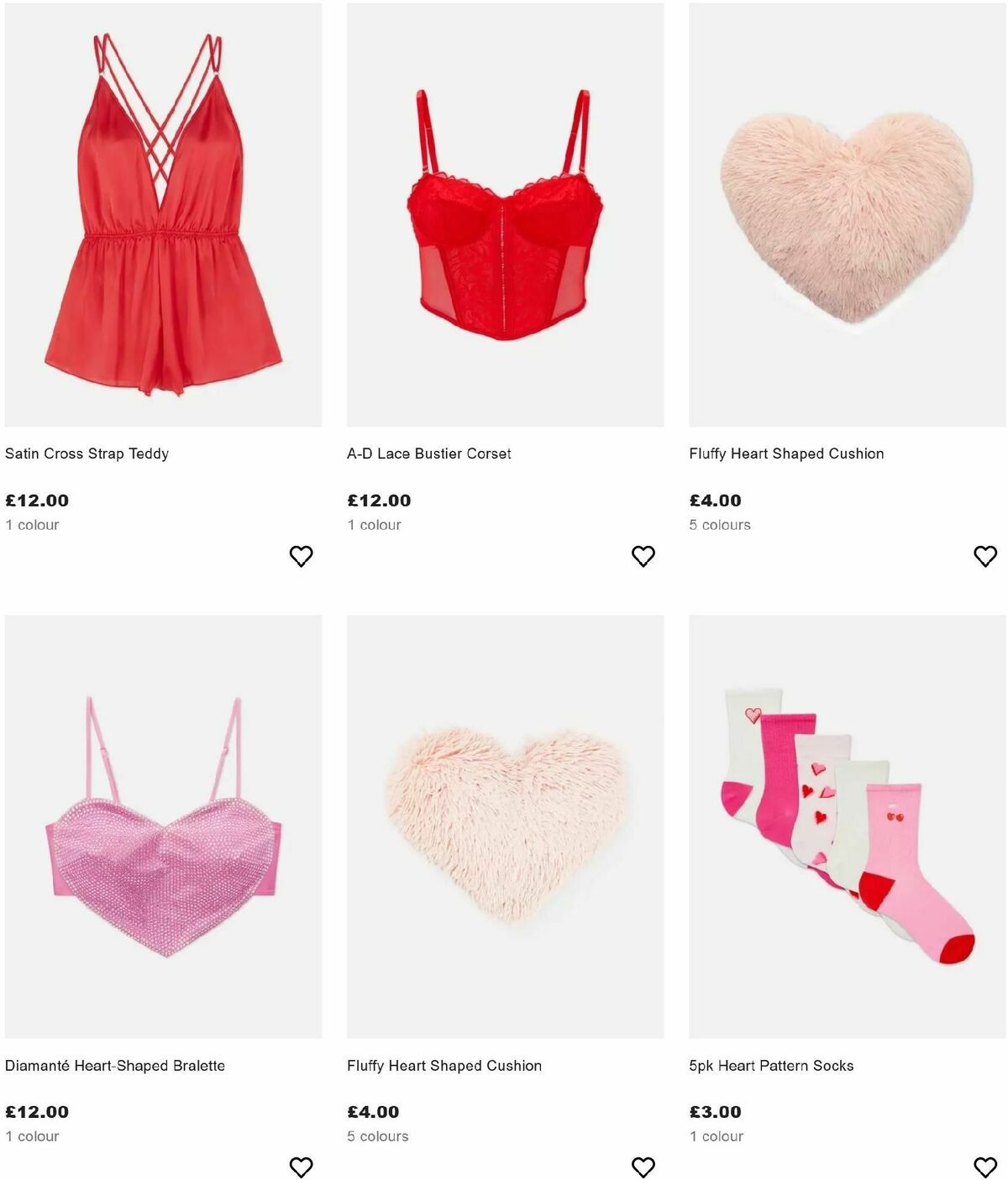 Primark Valentine's Day Offers from 30 January