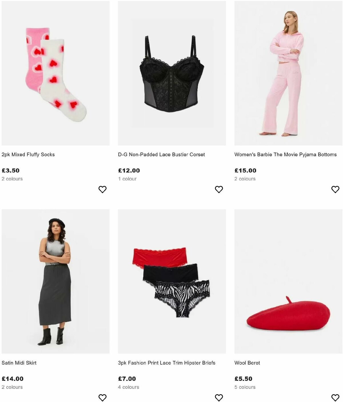 Primark Valentine's Day Offers from 30 January