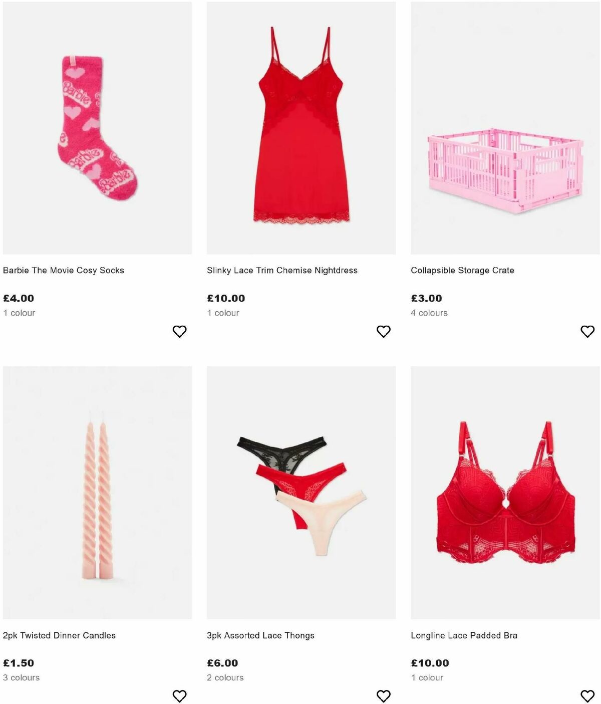 Primark Valentine's Day Offers from 30 January