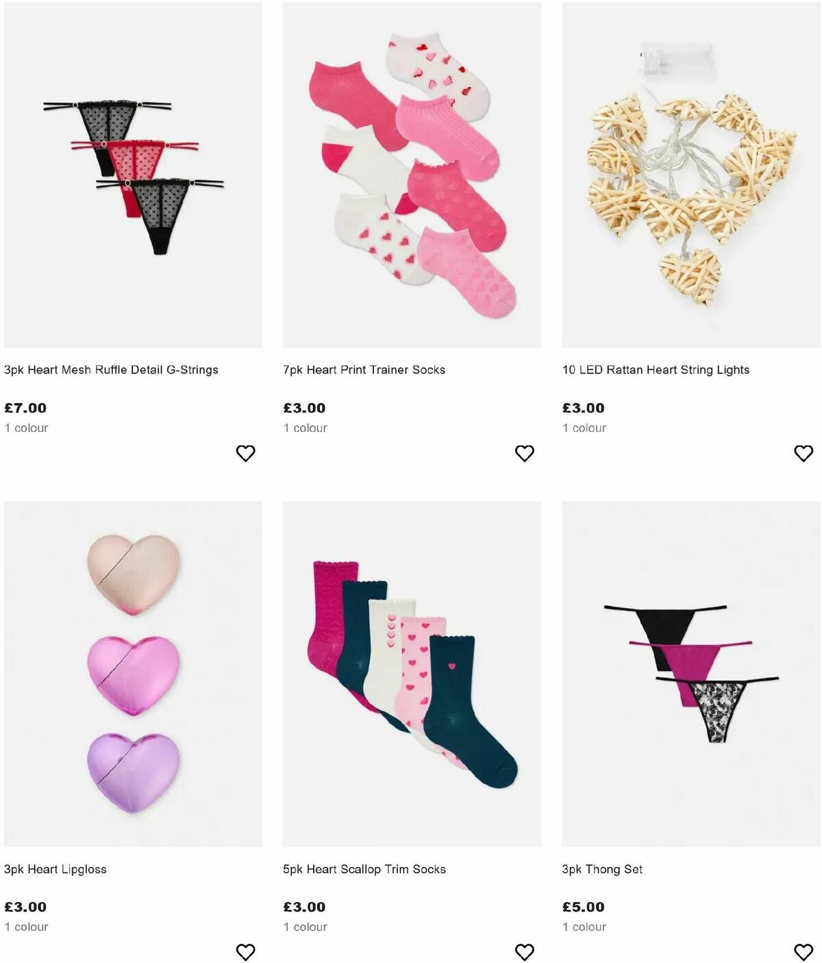 Primark Valentine's Day Offers from 30 January