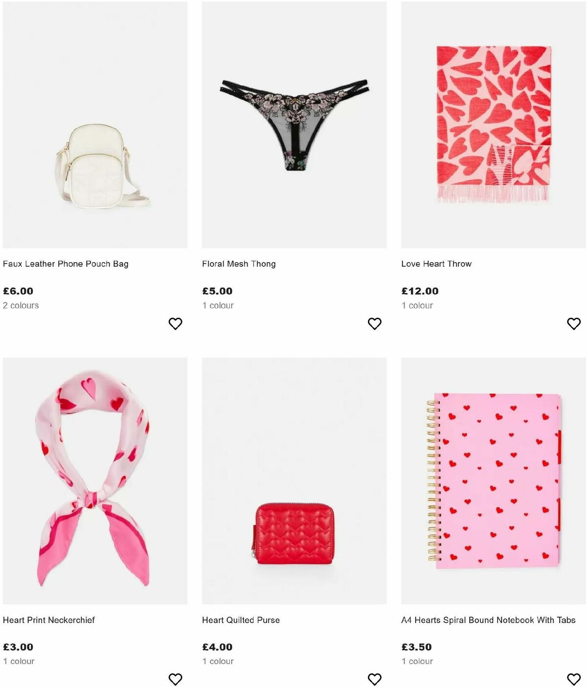 Primark Valentine's Day Offers from 30 January