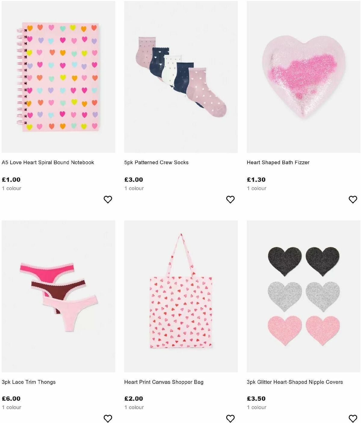 Primark Valentine's Day Offers from 30 January