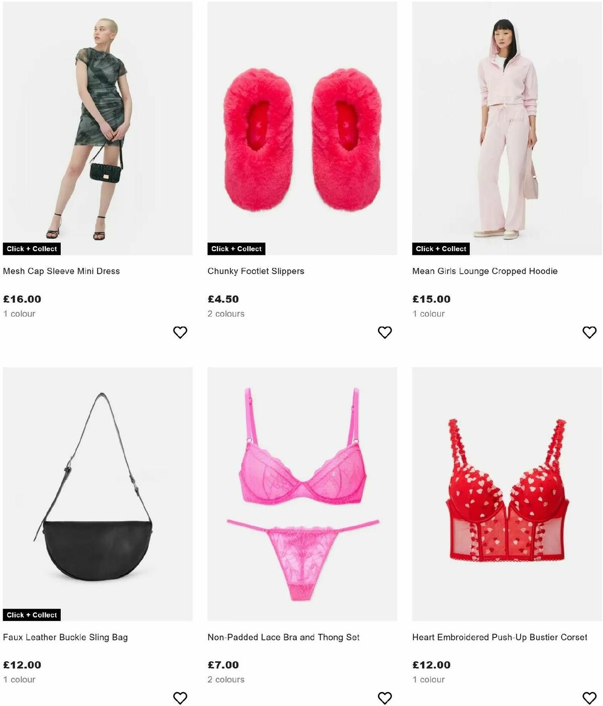 Primark Valentine's Day Offers from 30 January