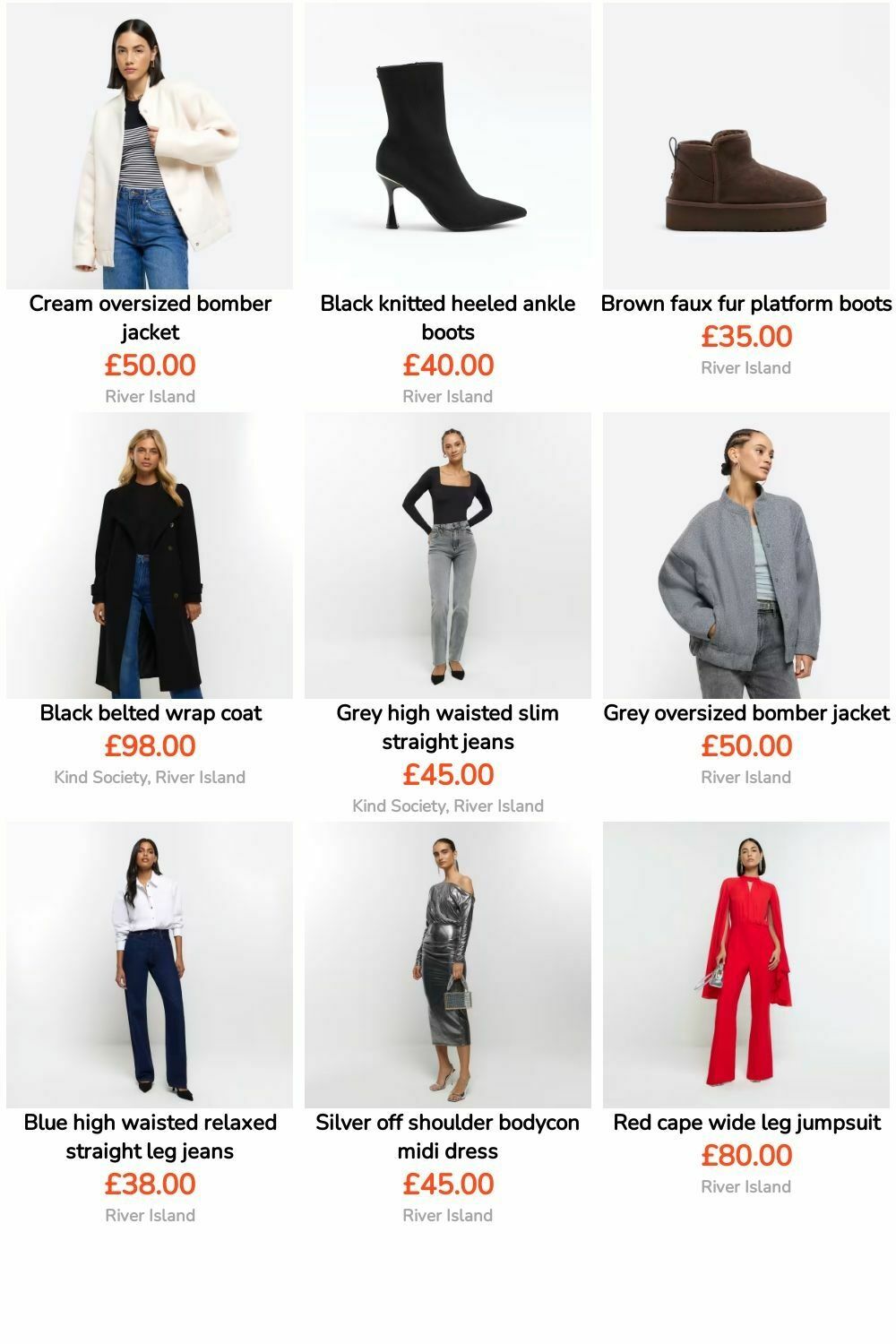 River Island Offers from 2 November