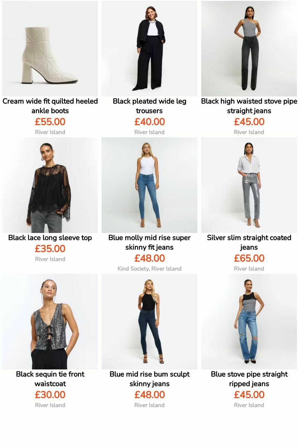 River Island Offers from 2 November