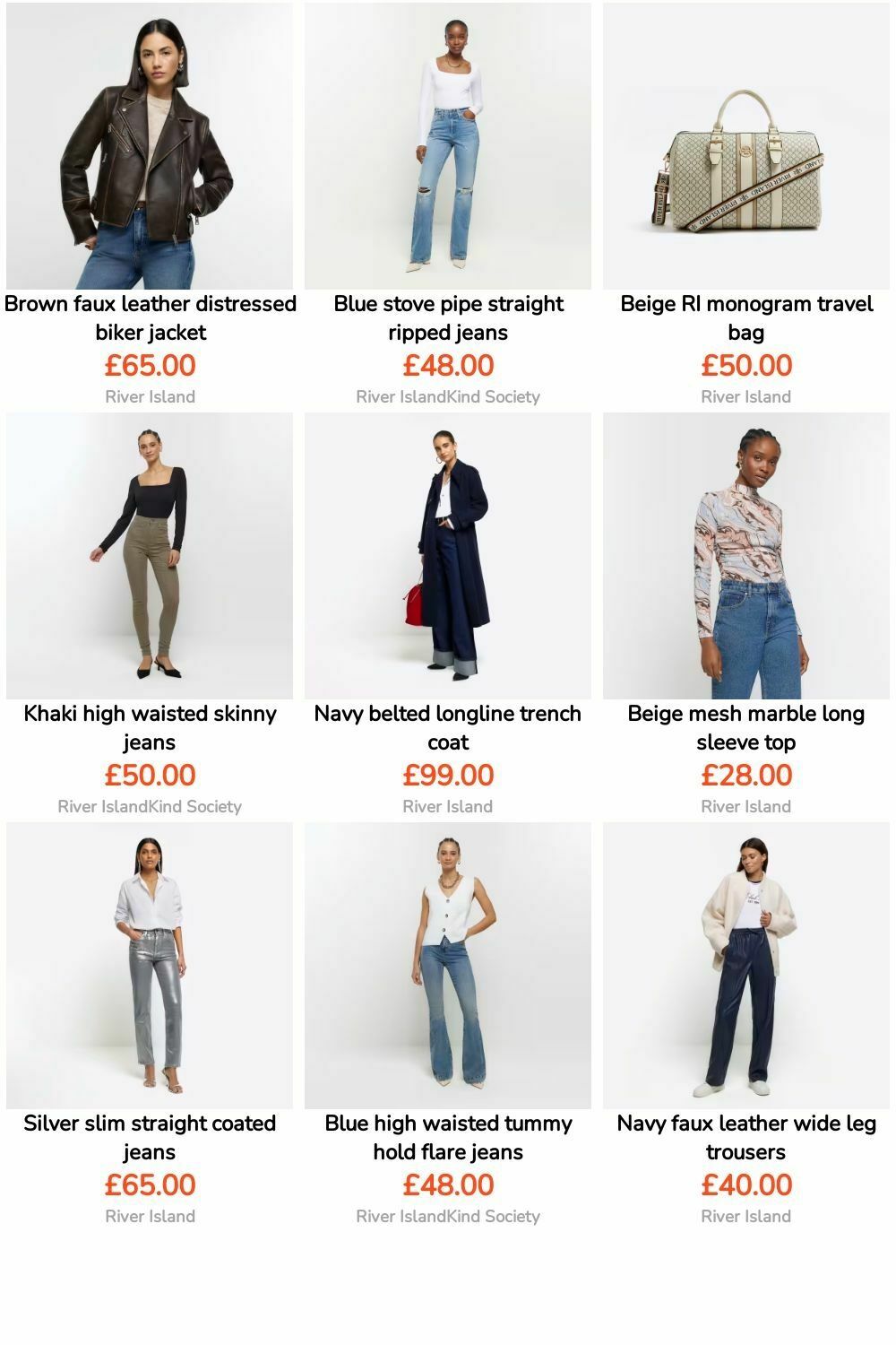 River Island Offers from 2 February