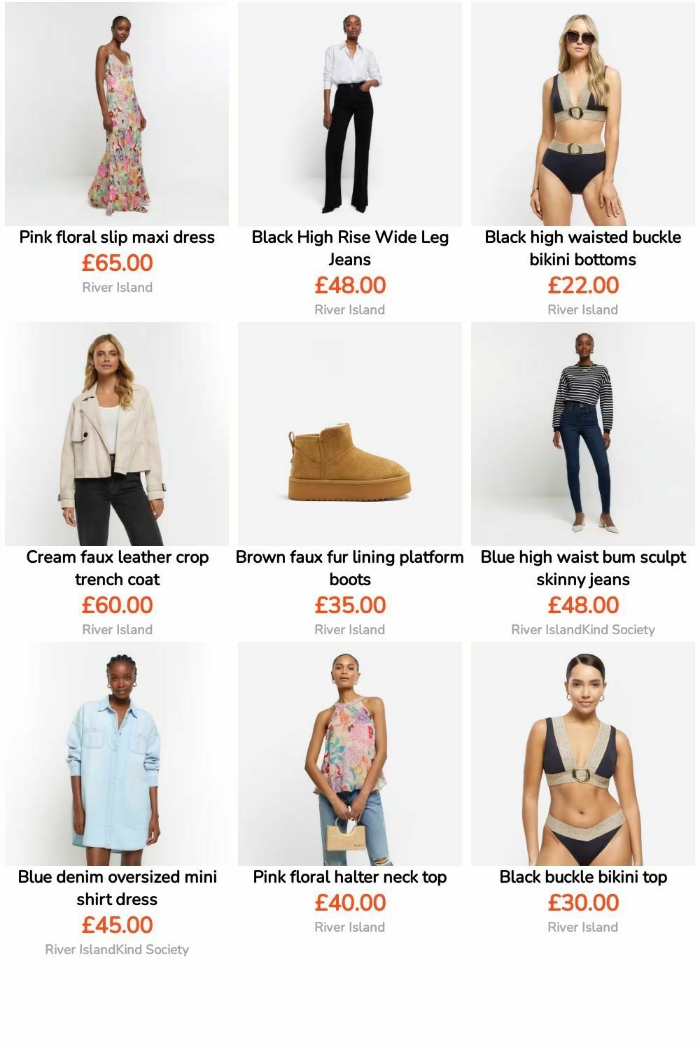 River Island Offers from 2 February