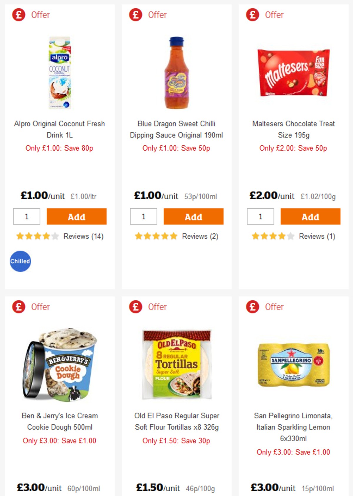 Sainsbury's Offers from 29 March