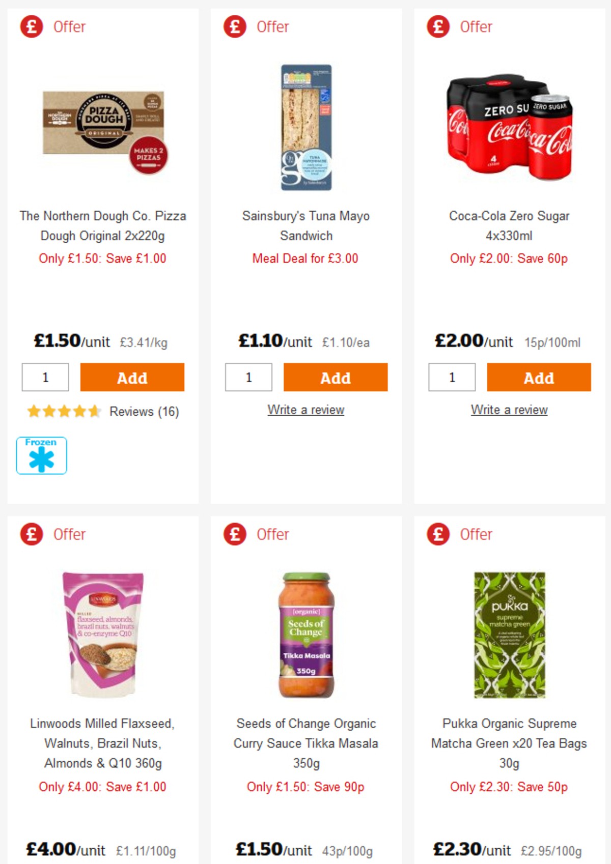 Sainsbury's Offers from 5 April