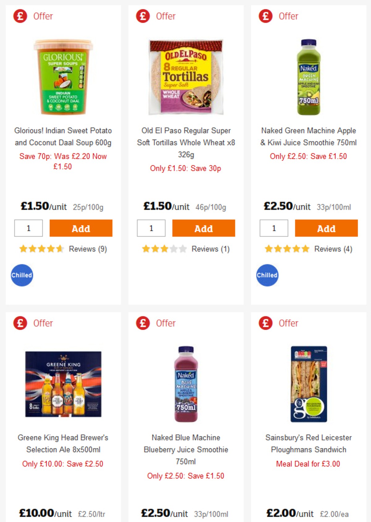 Sainsbury's Offers from 5 April