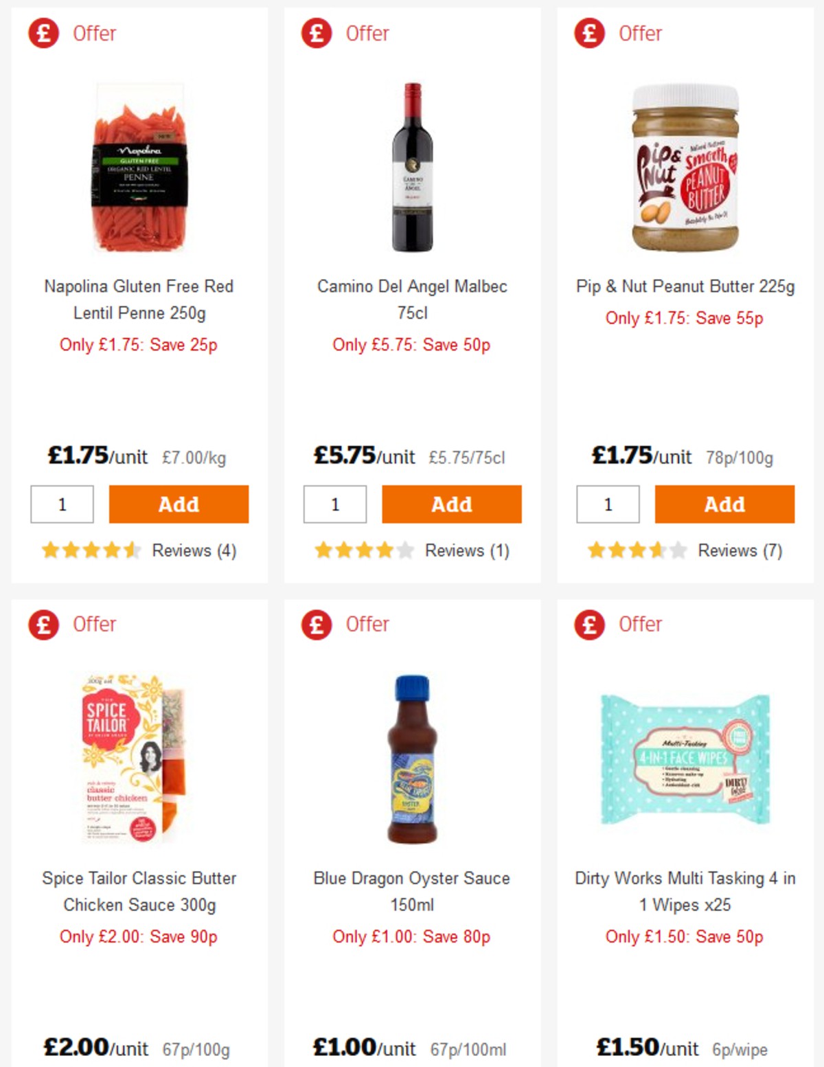 Sainsbury's Offers from 5 April