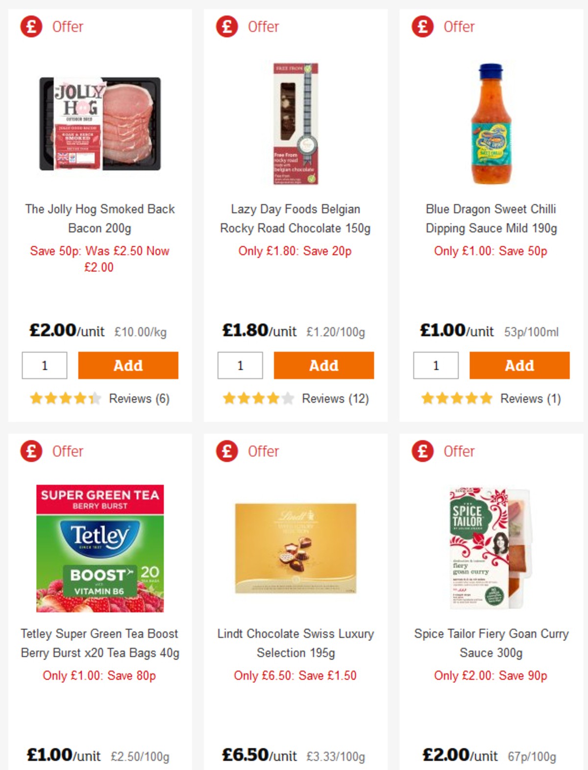 Sainsbury's Offers from 5 April