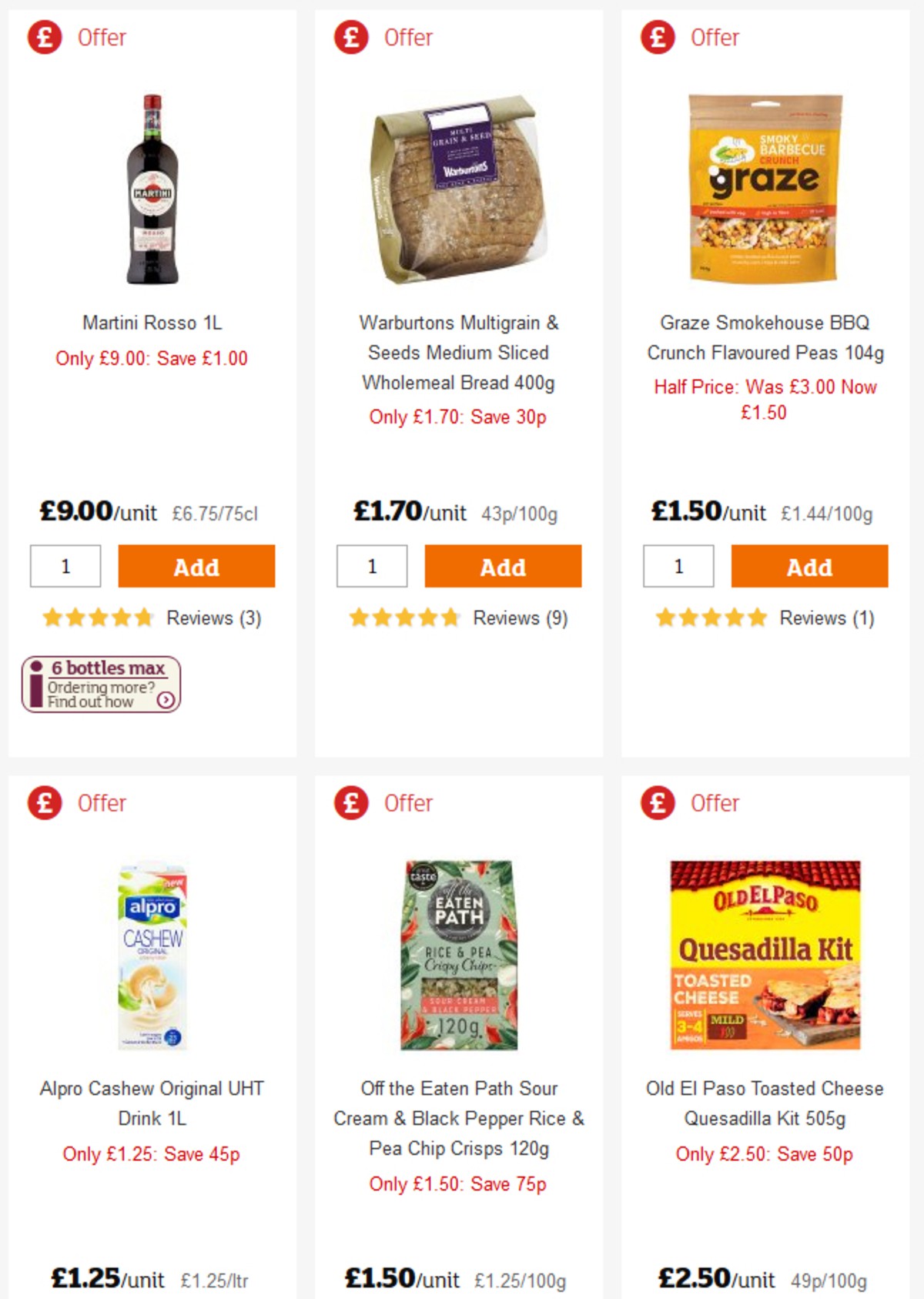 Sainsbury's Offers from 26 April